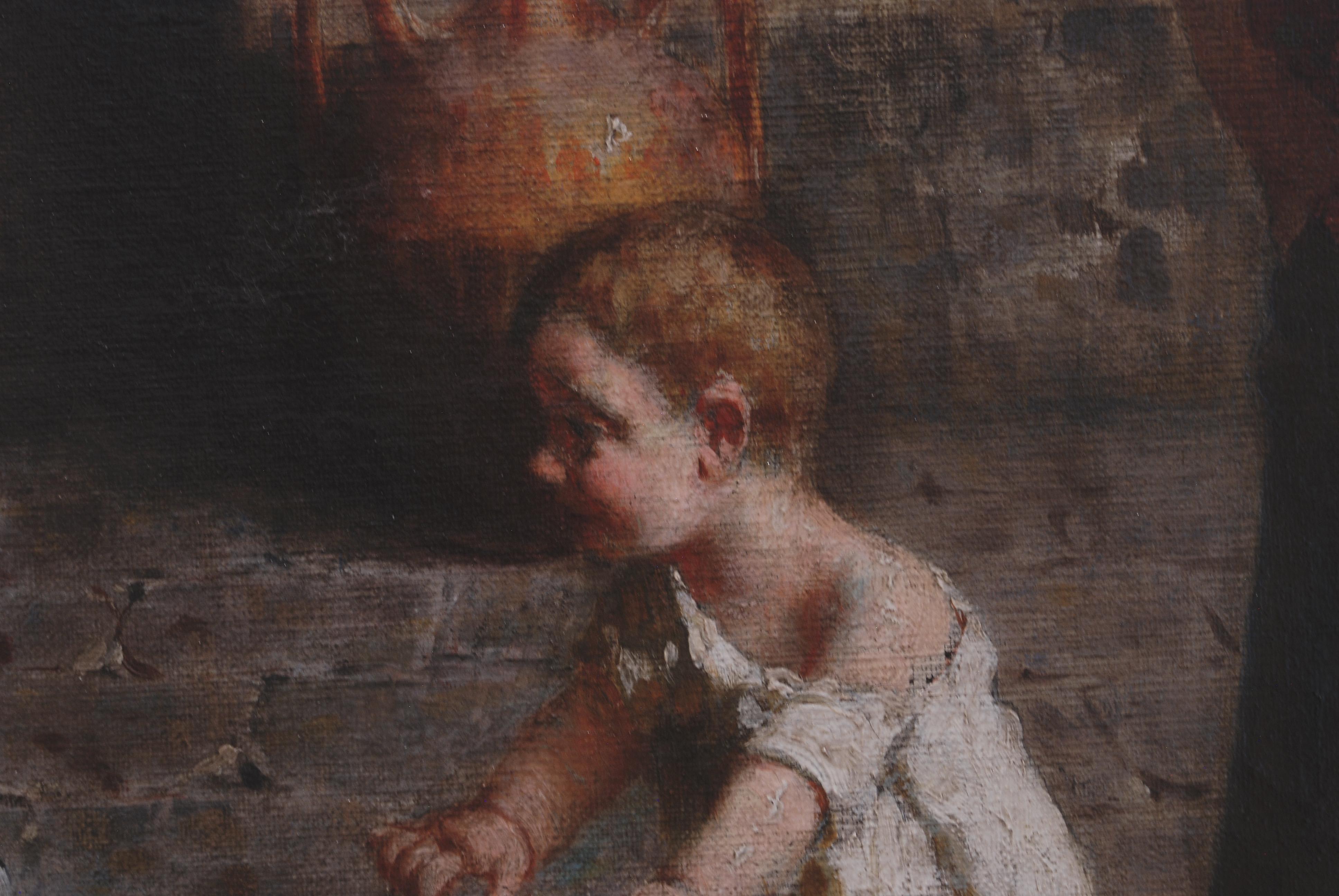 Late 19th Century Baby's First Steps