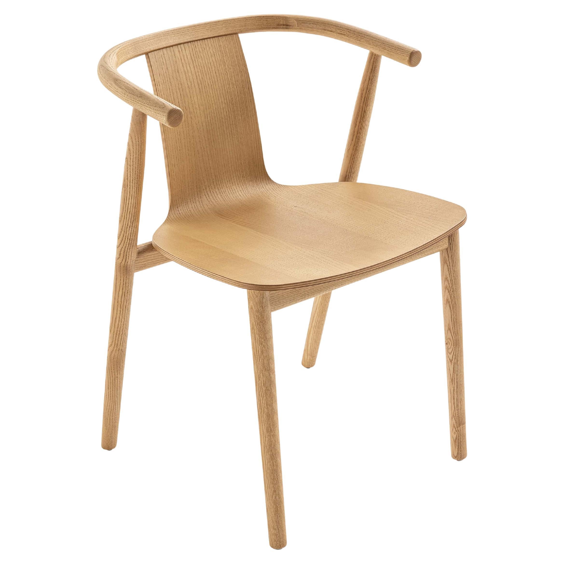 Chaise BACS en frêne massif de Jasper Morrison pour Cappellini en vente