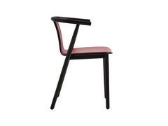Bac fixed upholstery Chair in massive ash by Jasper Morrison for Cappellini