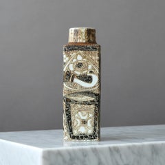 Baca Faience Vase by Nils Thorsson for Royal Copenhagen, Denmark, 1970s