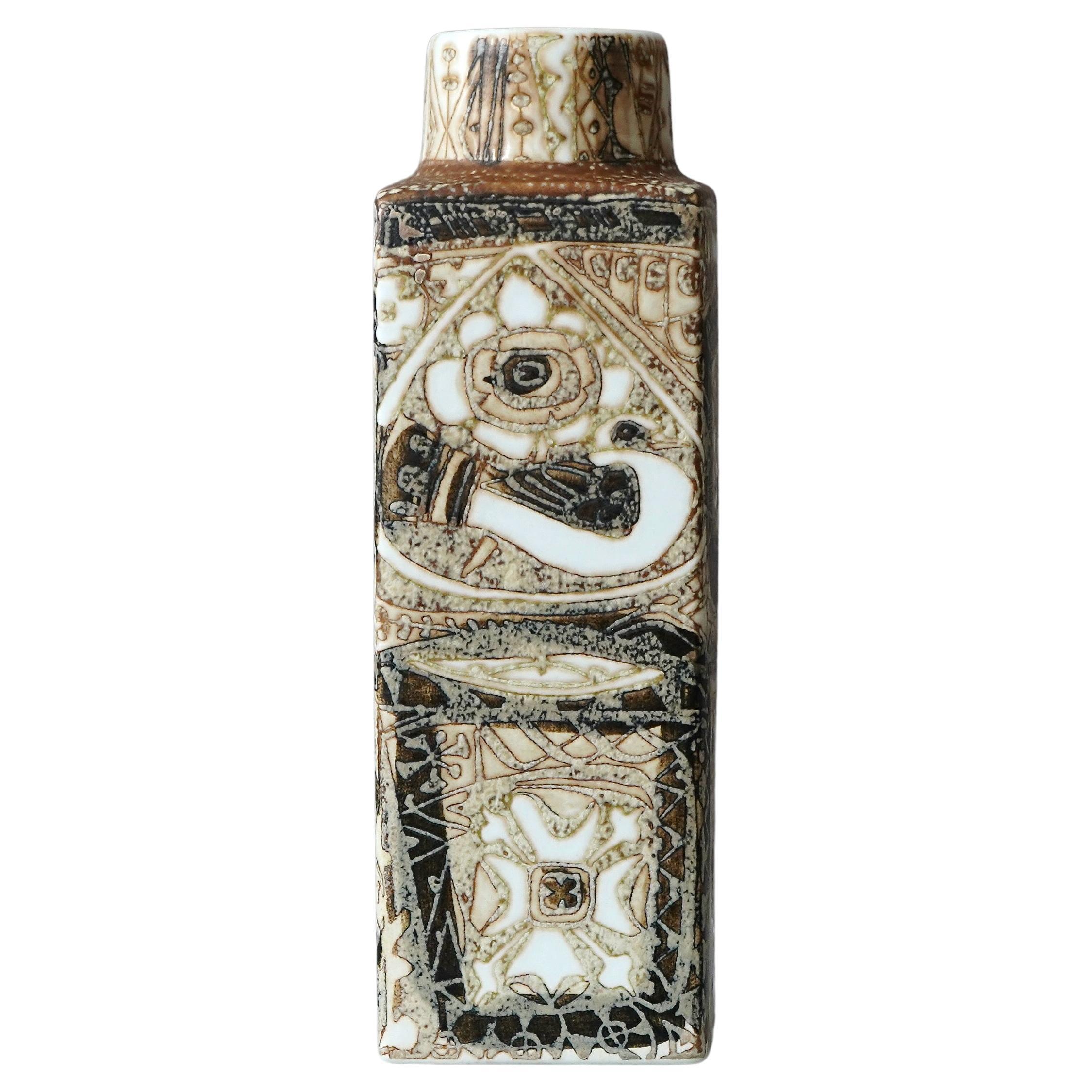 Baca Faience Vase by Nils Thorsson for Royal Copenhagen, Denmark, 1970s
