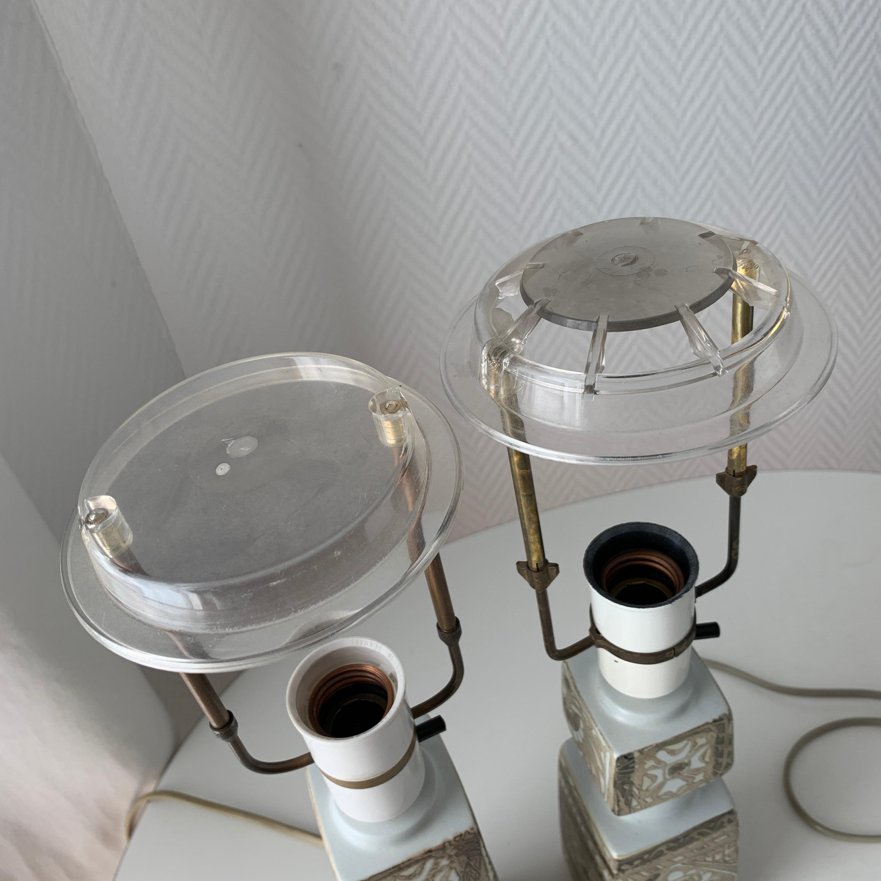 Baca Scandinavian Modern Lamps Royal Copenhagen by Nils Thorsson For Sale 12