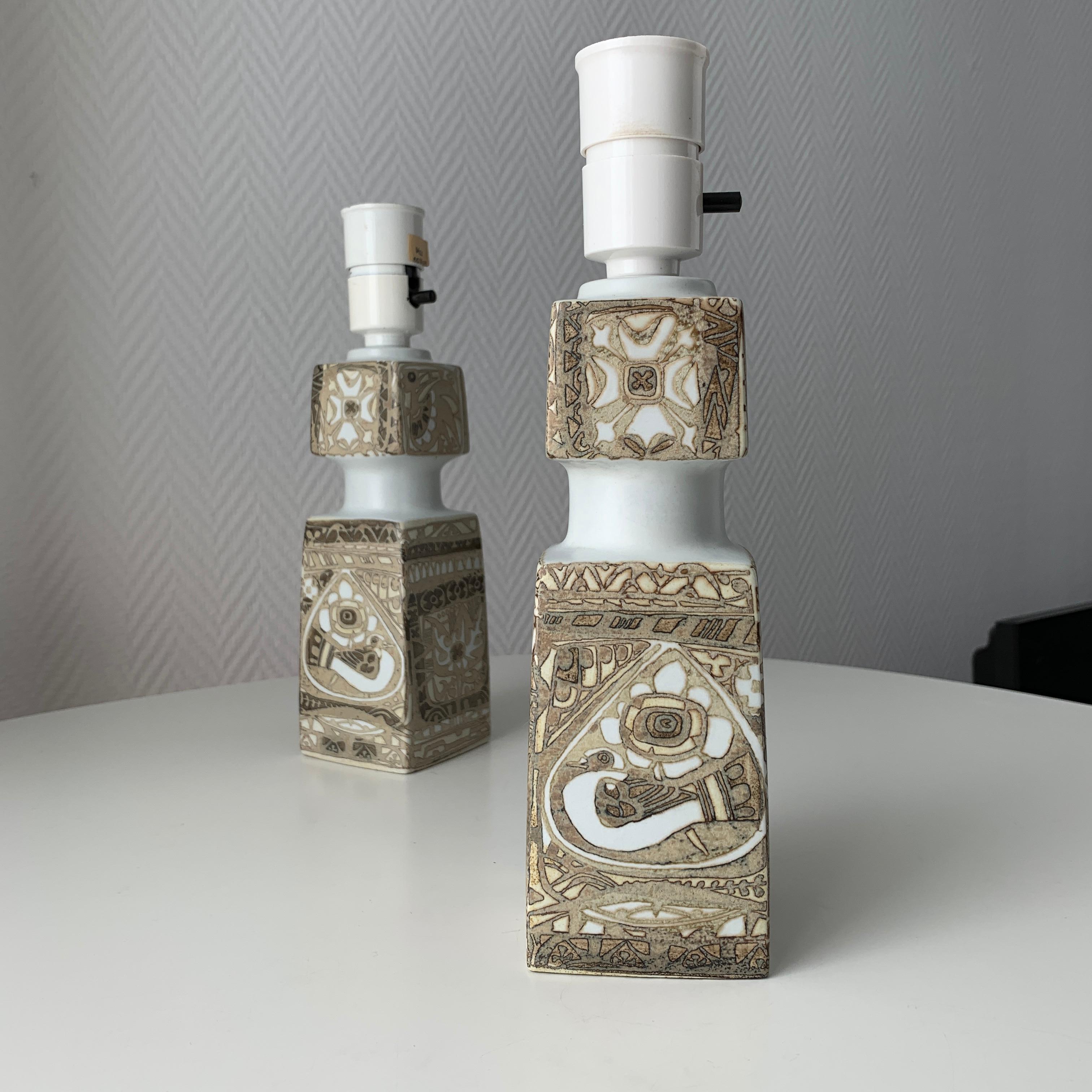 Baca Scandinavian Modern Lamps Royal Copenhagen by Nils Thorsson For Sale 1