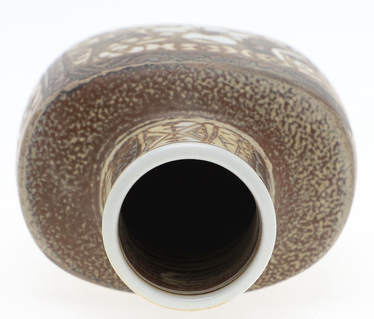 Scandinavo moderno Vaso Baca di Nils Thorsson per Royal Copenhagen in vendita