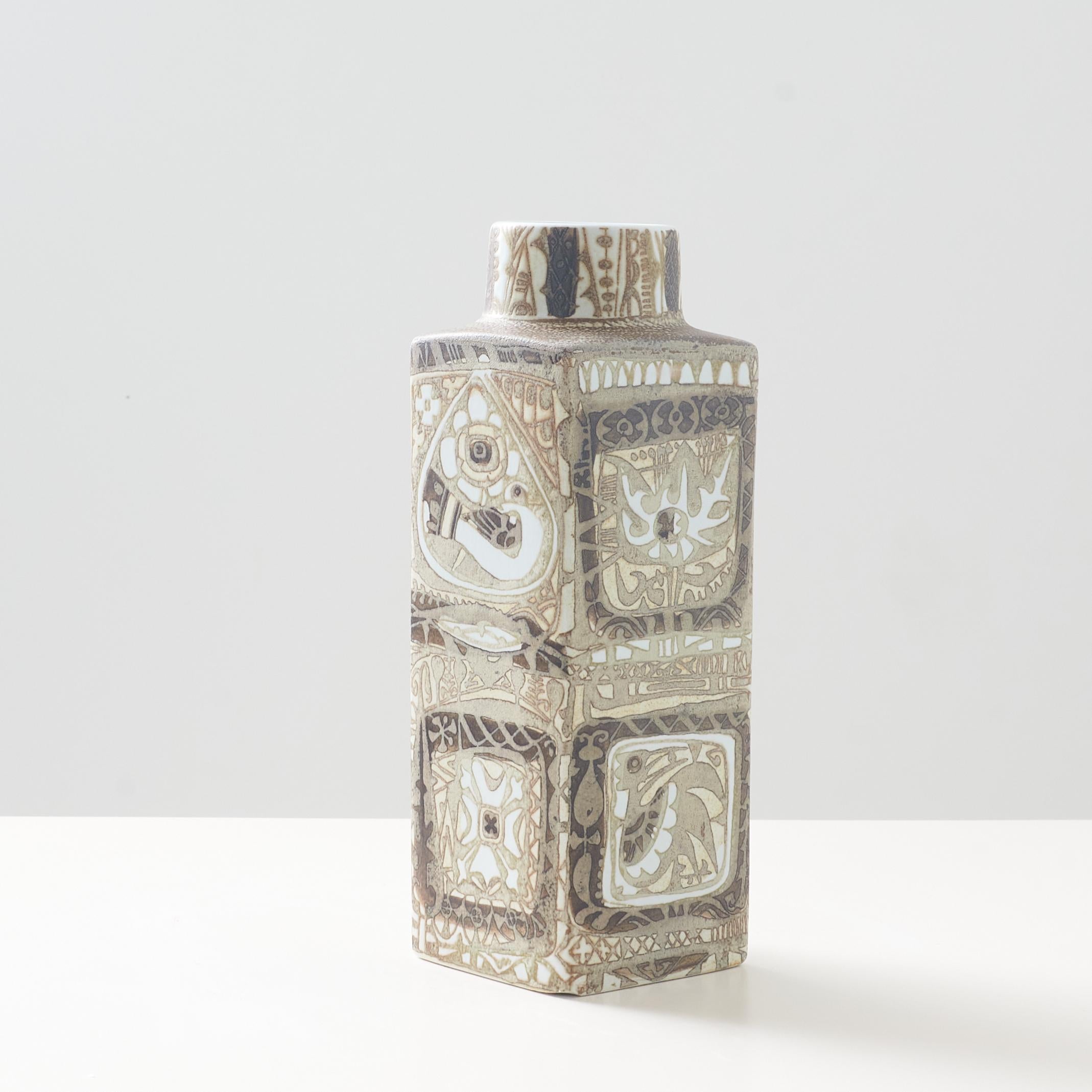 Mid-20th Century Baca Vase by Nils Thorsson for Royal Copenhagen For Sale