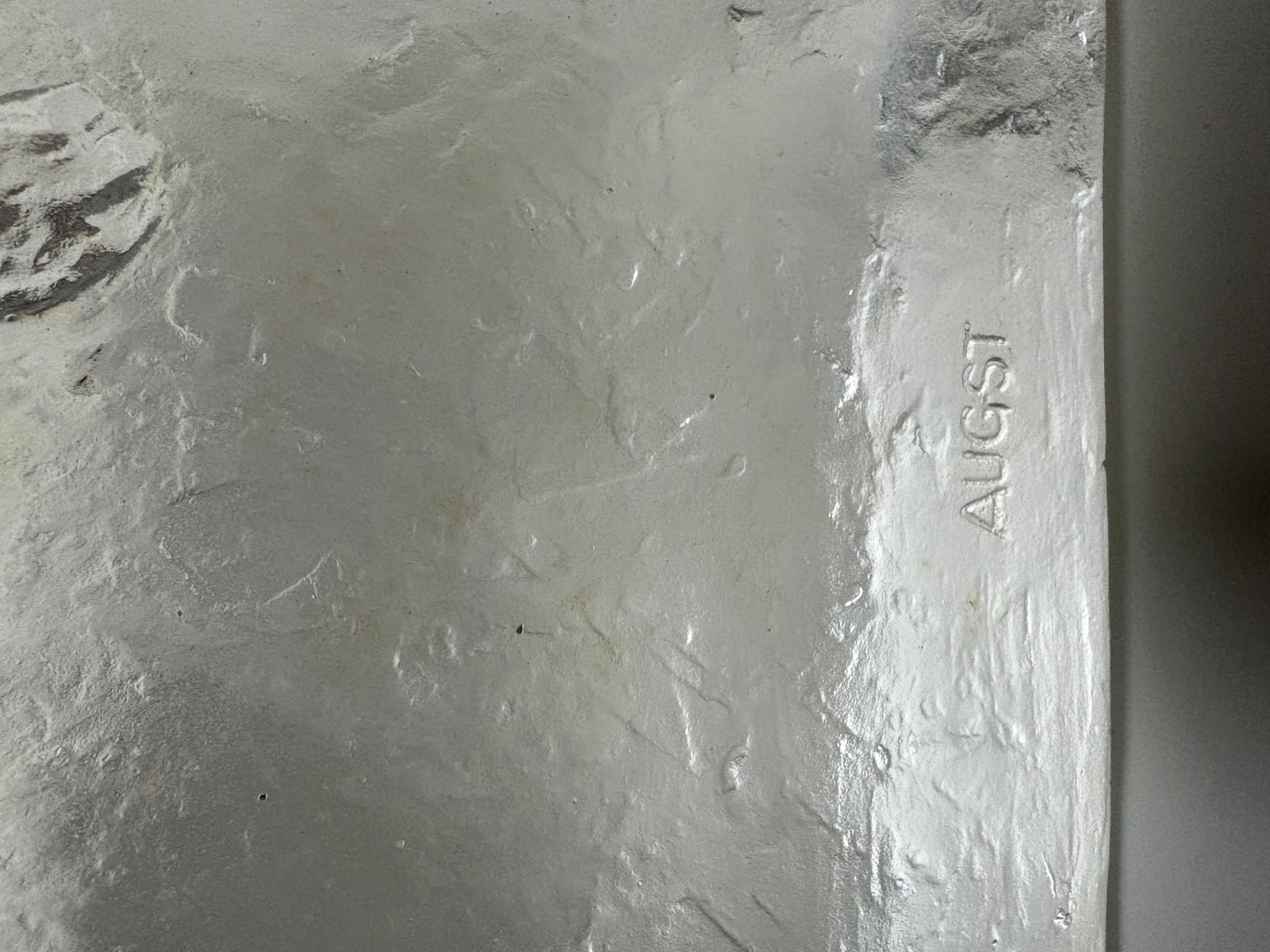 “French Glass Plaque of a Rabbit” For Sale 5