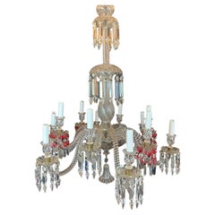 Baccarat 12-arm Crystal Chandelier - Not Electrified