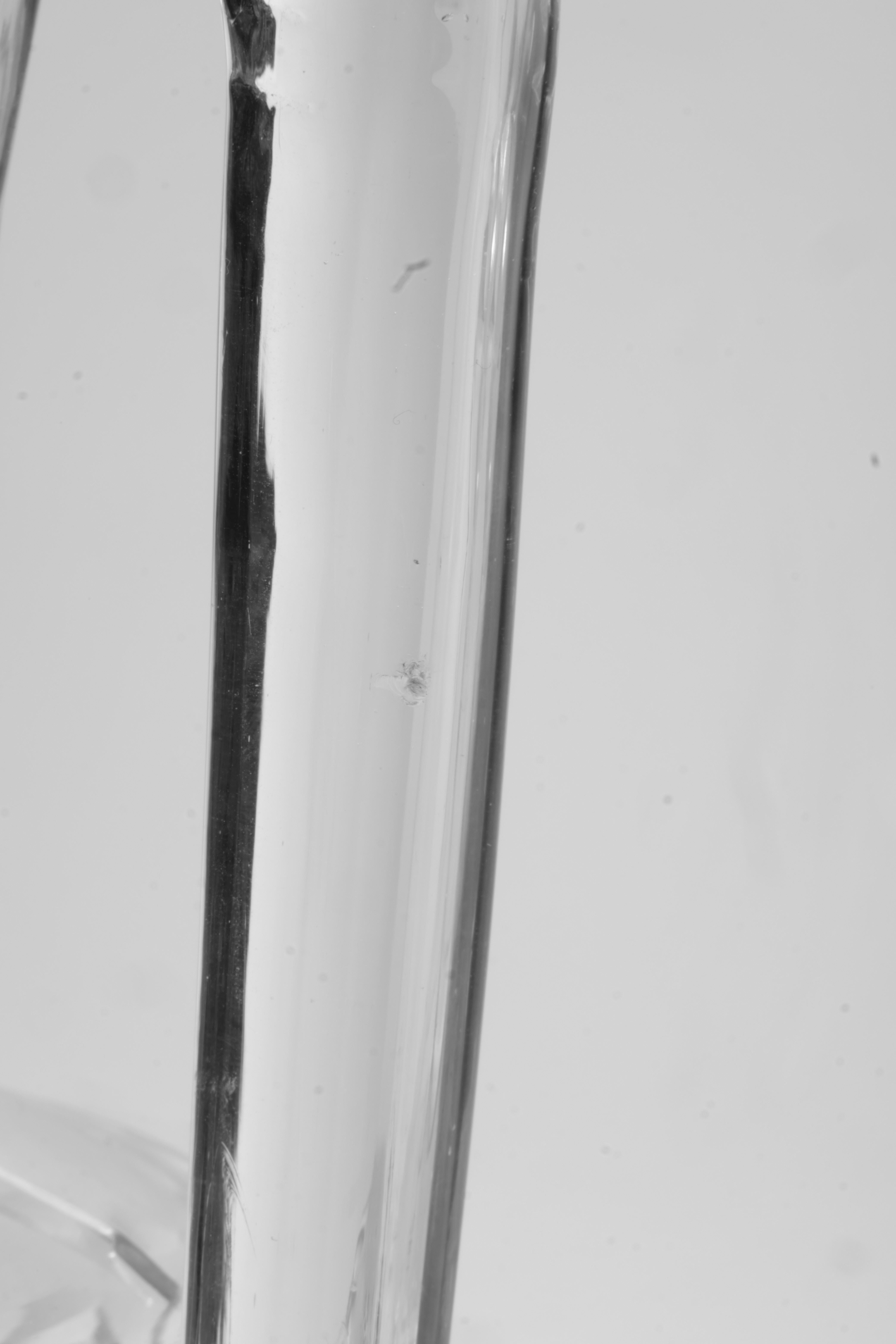 Carafe Baccarat 16 pouces avec décoration en point de diamant 4