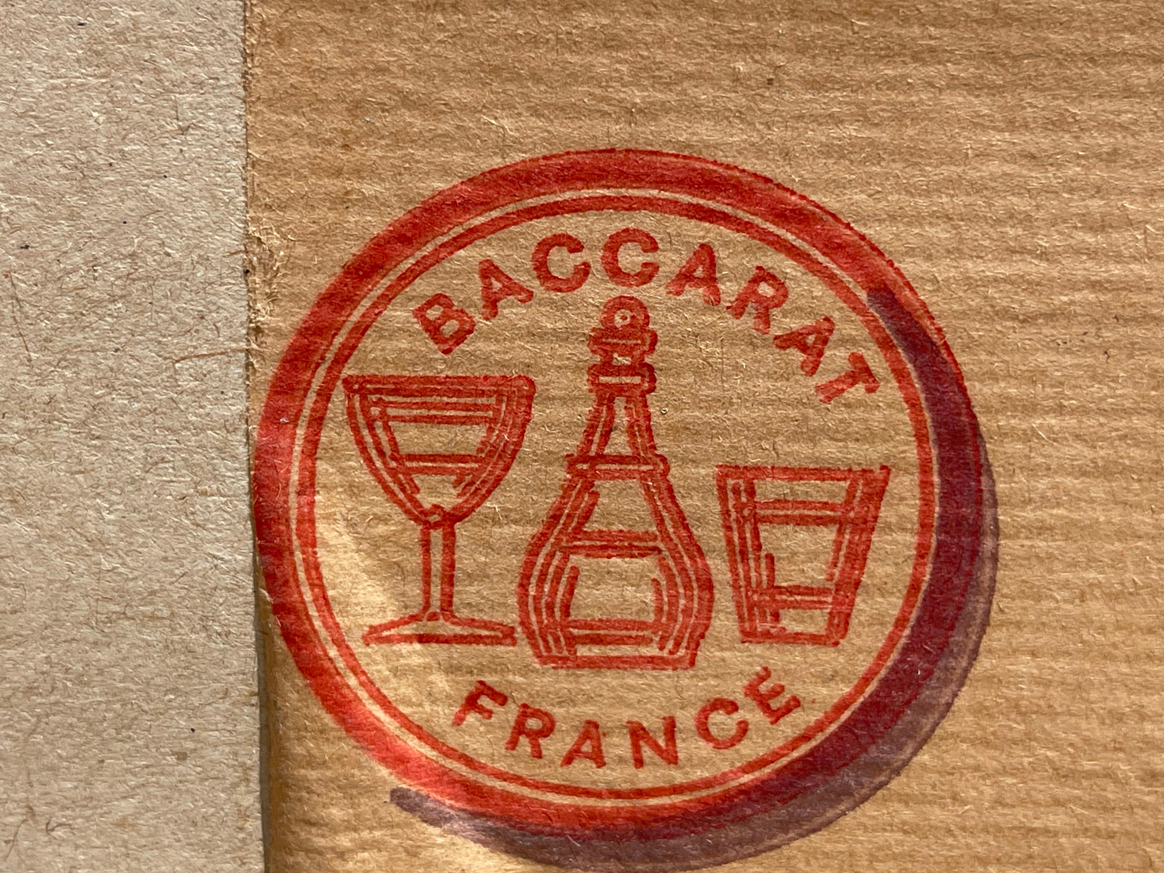 Baccarat - 6 Nancy Goblets For Sale 8
