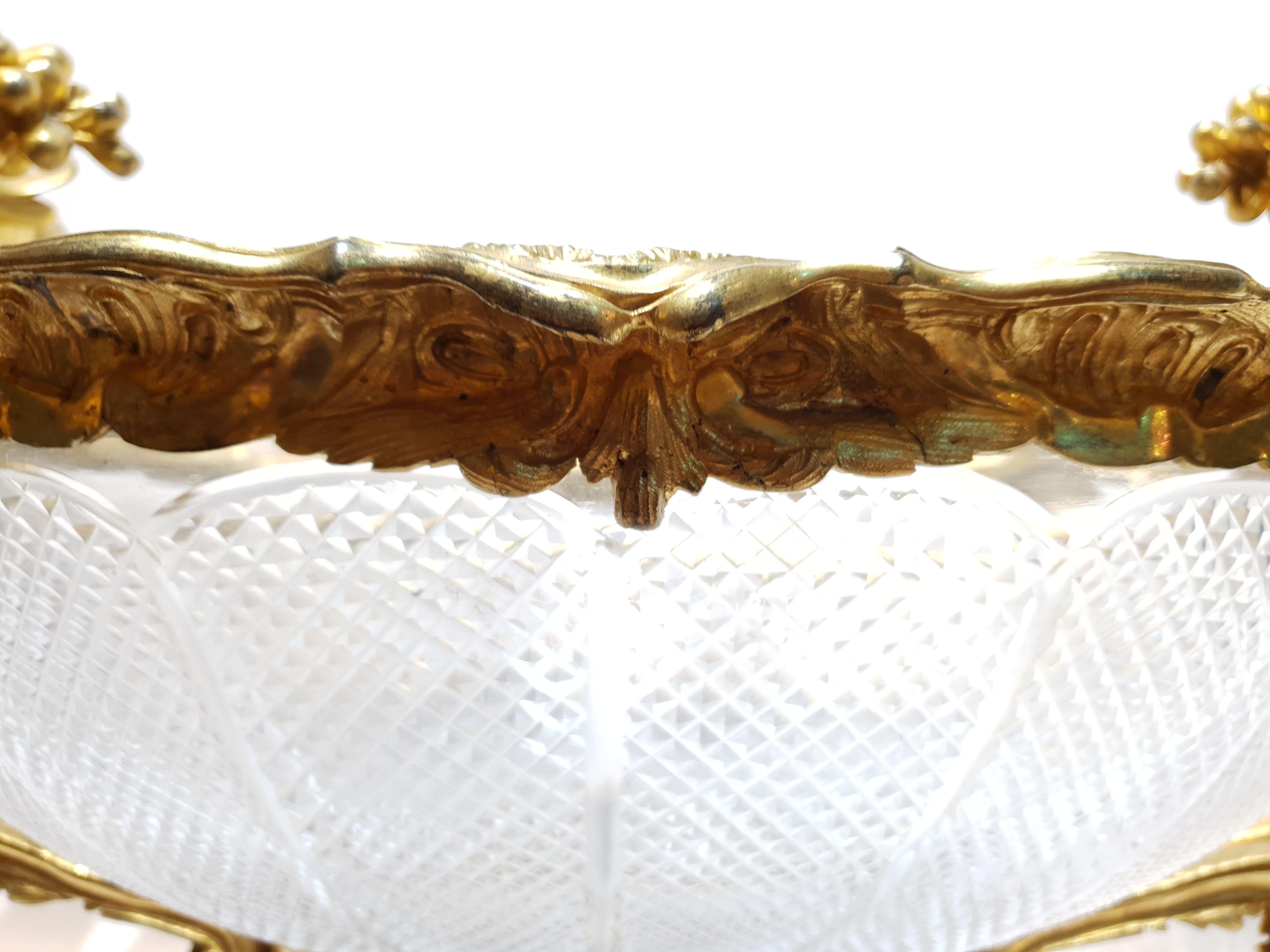Centrotavola Baccarat e Ormolu in vendita 5