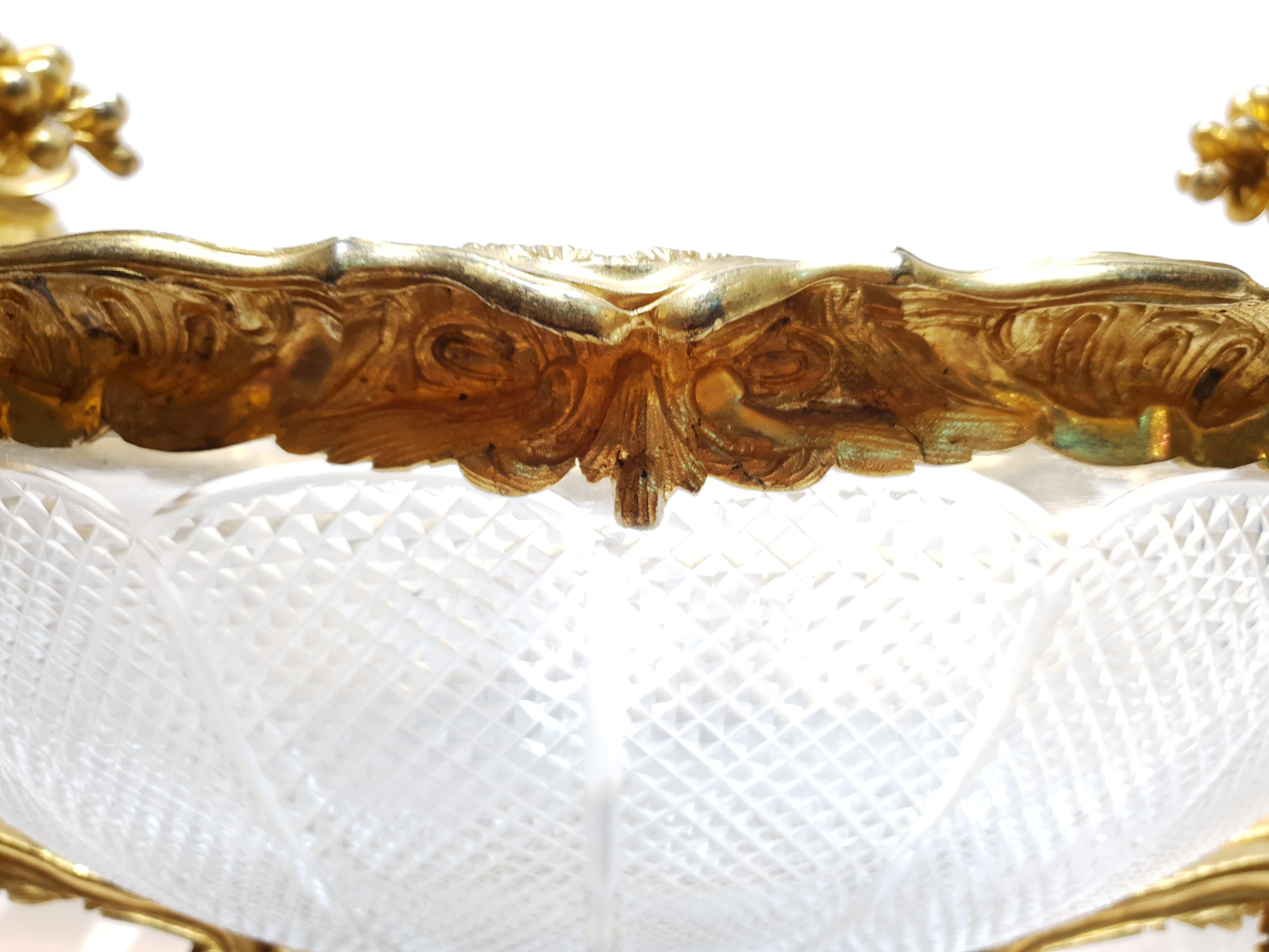 Centrotavola Baccarat e Ormolu in vendita 10