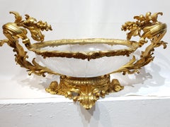 Baccarat and Ormolu Centre Piece
