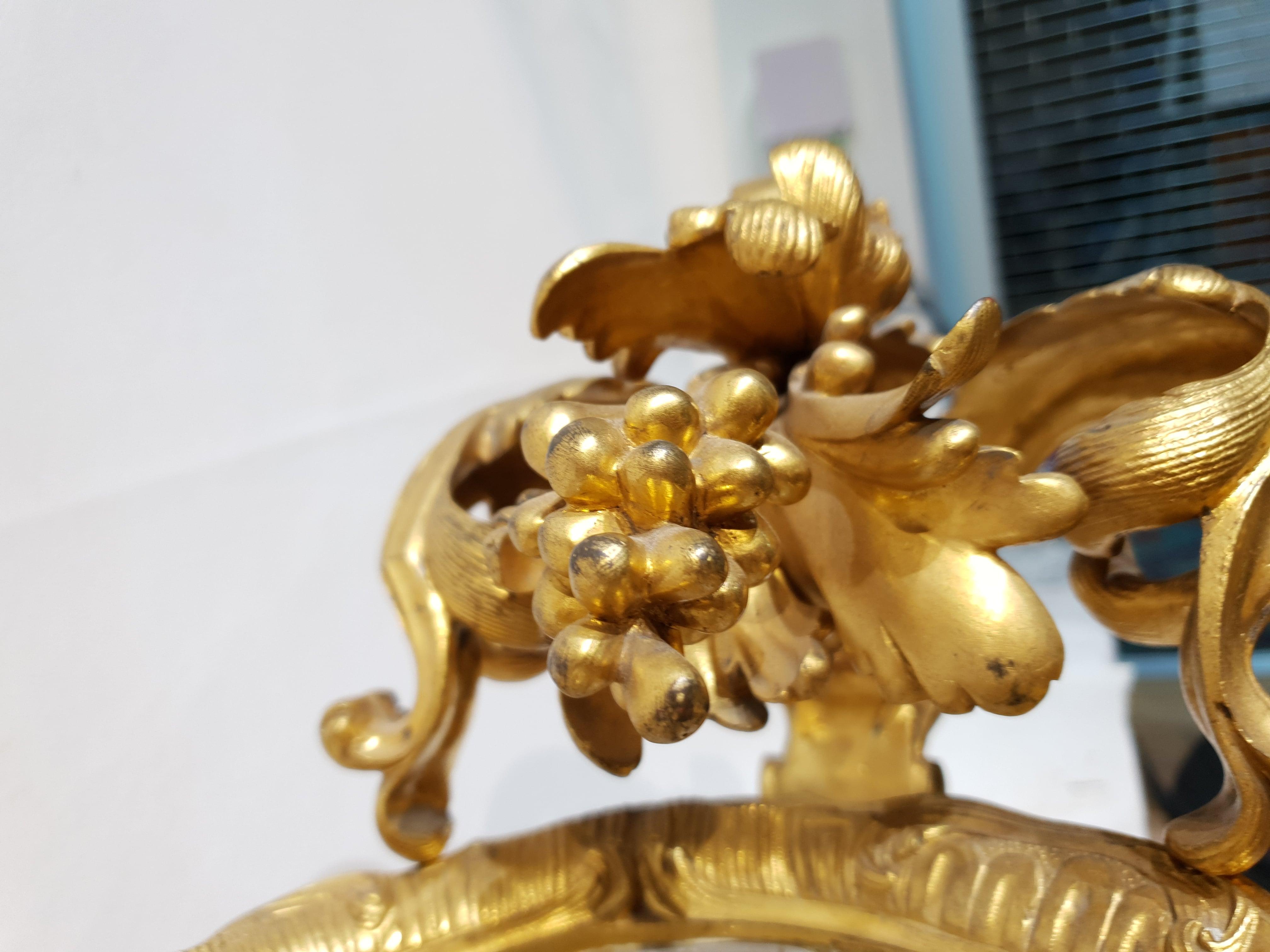 Cristallo Centrotavola Baccarat e Ormolu in vendita
