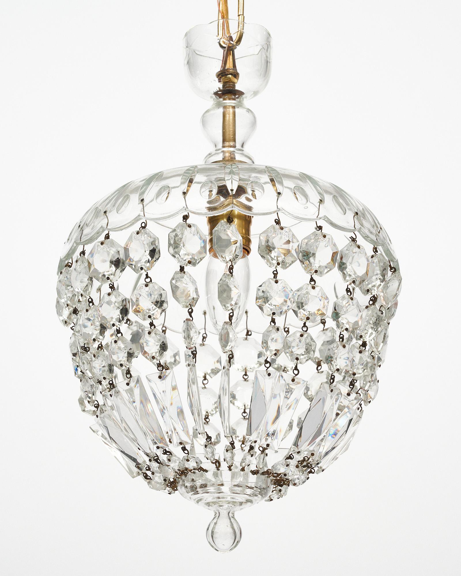 Crystal Baccarat Antique French Chandelier