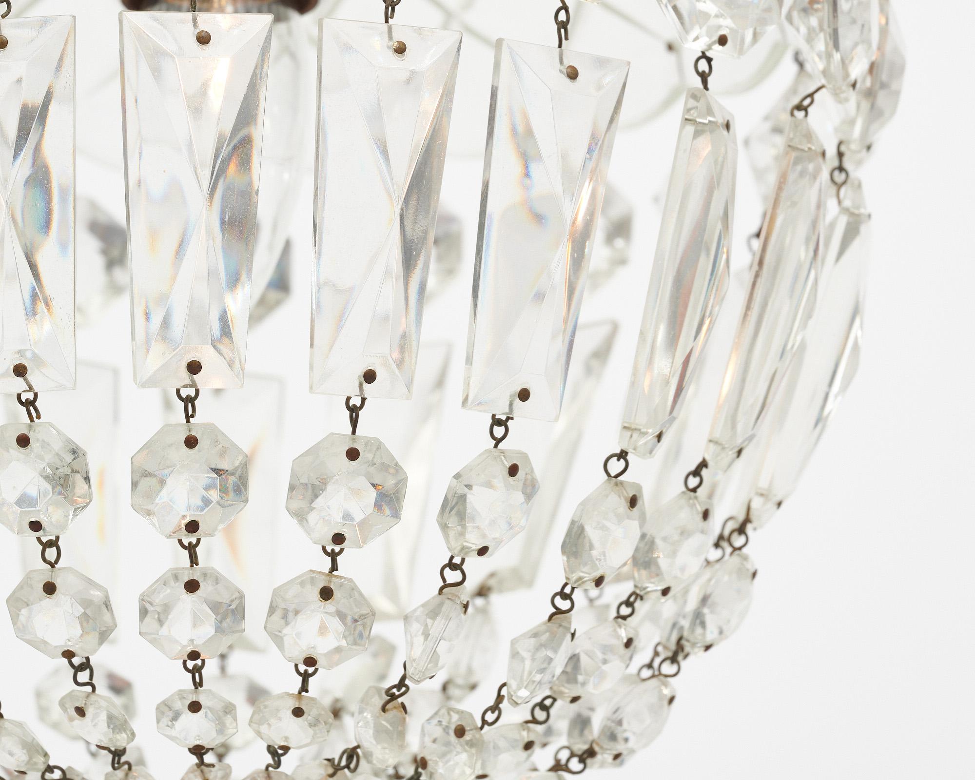 Baccarat Antique French Pendant For Sale 3
