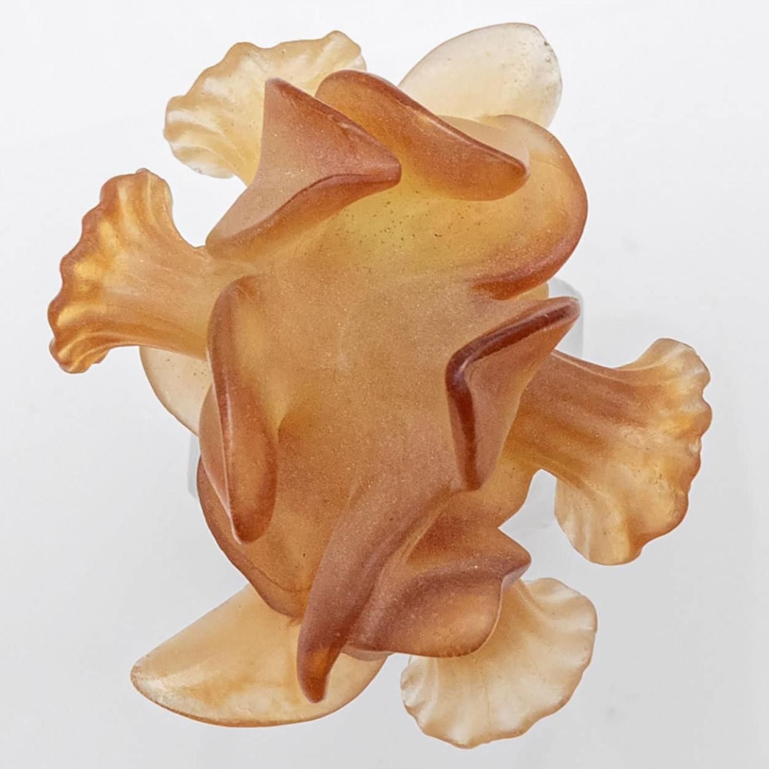 Baccarat Bottiglia di fiori in vetro artistico, Francia In condizioni buone in vendita a Rijssen, NL