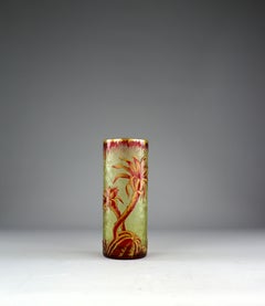 Baccarat, Art Nouveau Cactus Vase, France 1909