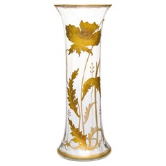 Baccarat Art Nouveau Vase