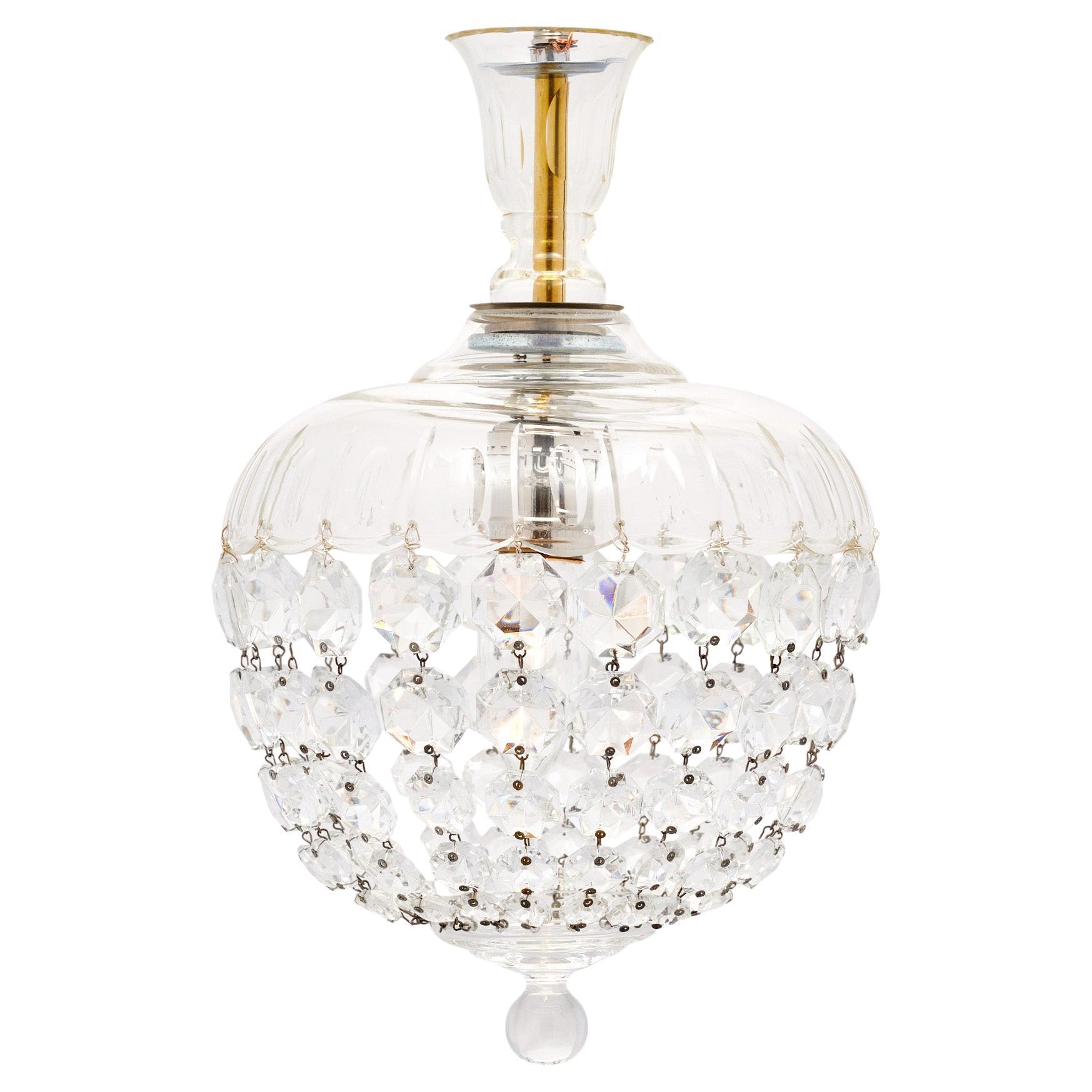 Ciondolo Baccarat Bell Antique