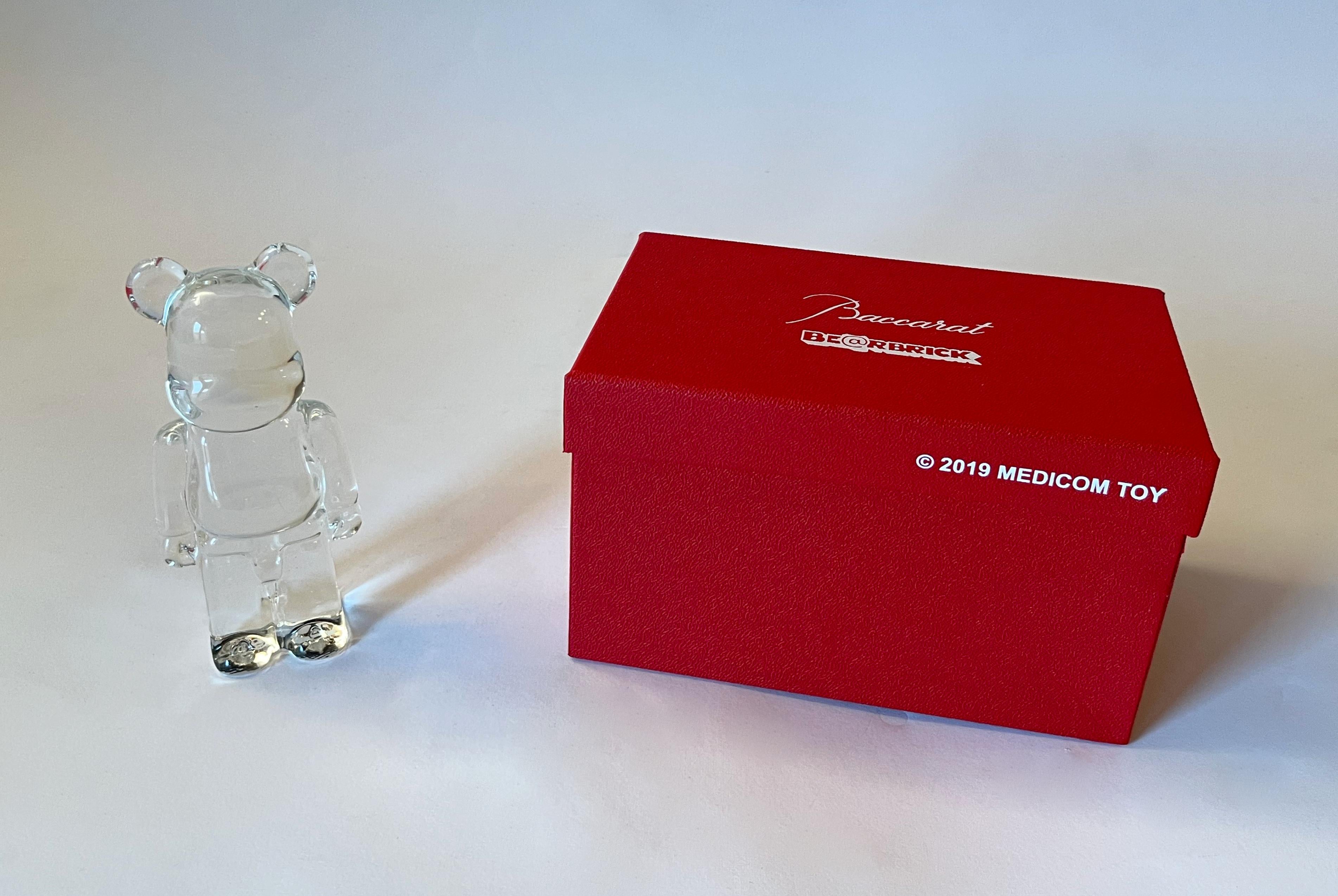 French BACCARAT Be@rbrick Figurine For Sale