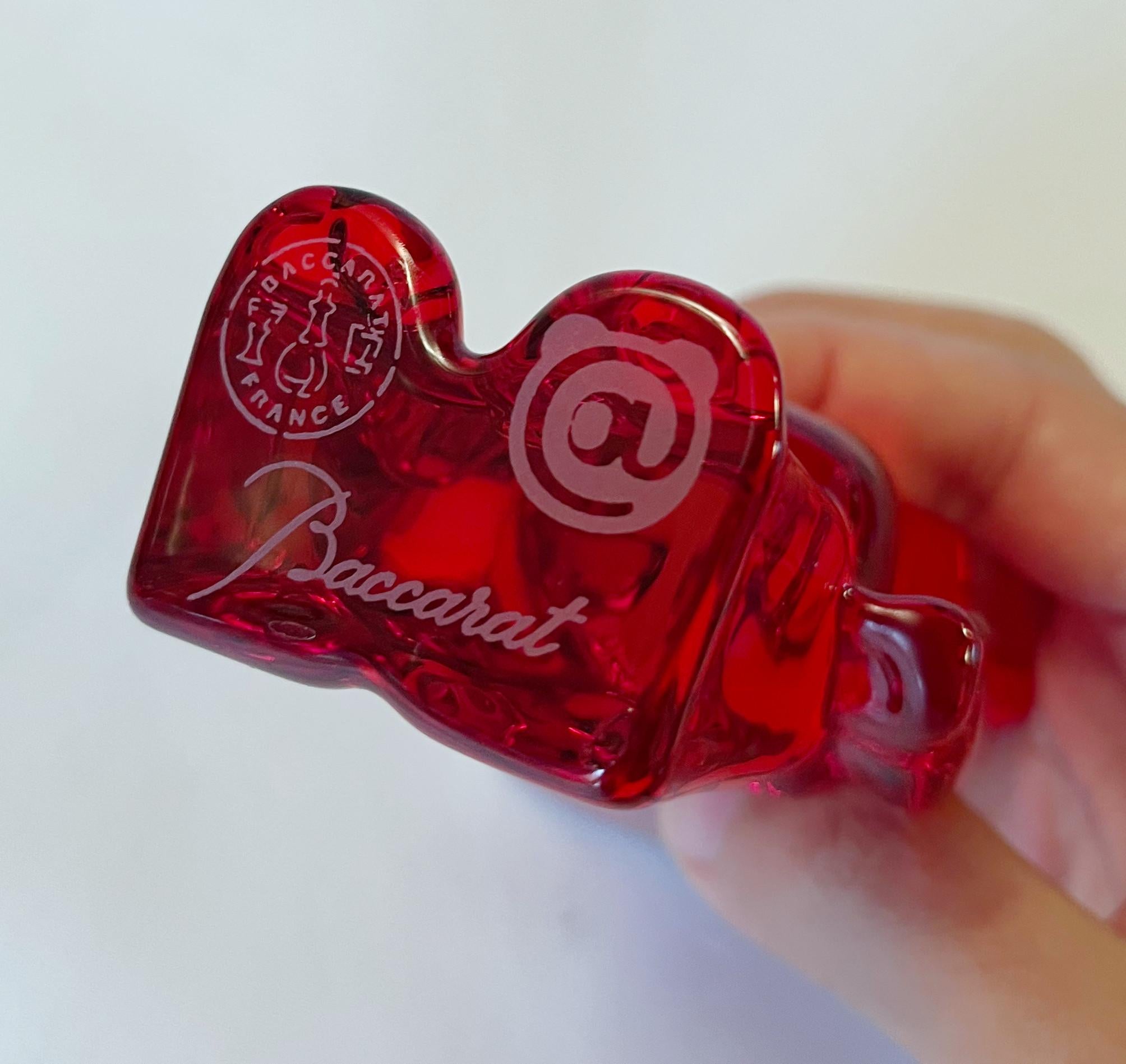 Baccarat Be@rbrick Set di 6 statuette in vendita 8