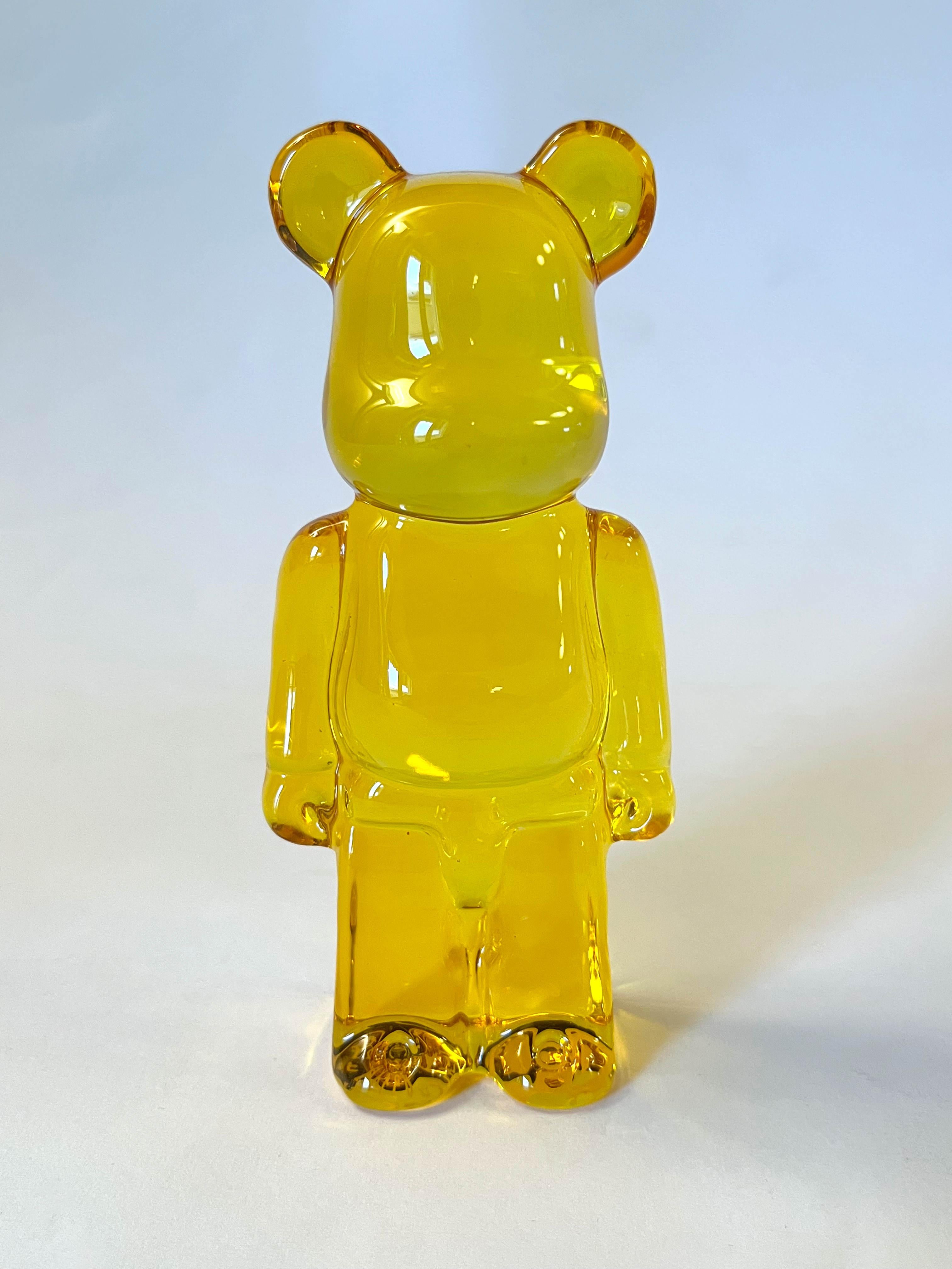 Vetro Baccarat Be@rbrick Set di 6 statuette in vendita