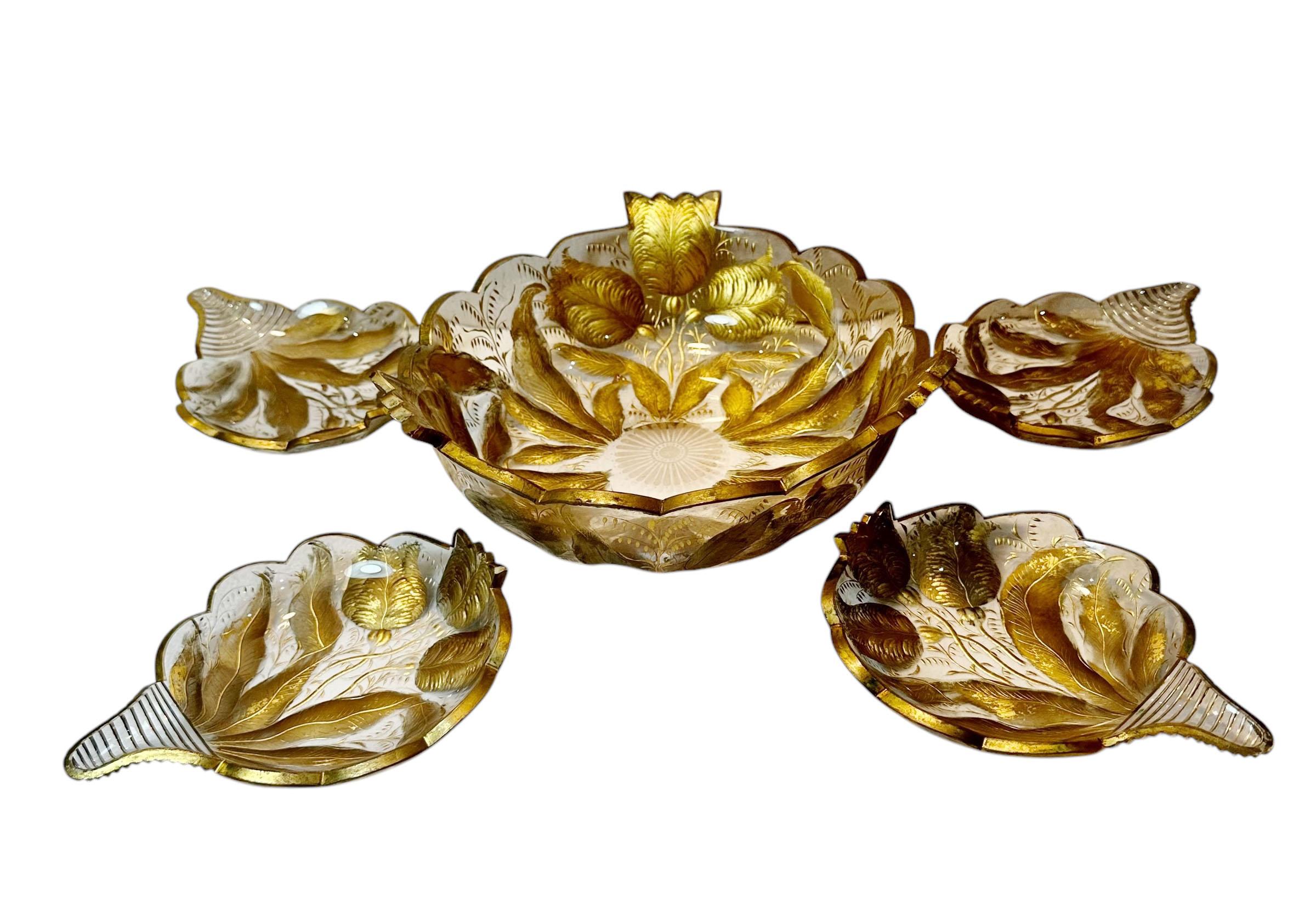 Baccarat Beeren-Set im Angebot 5