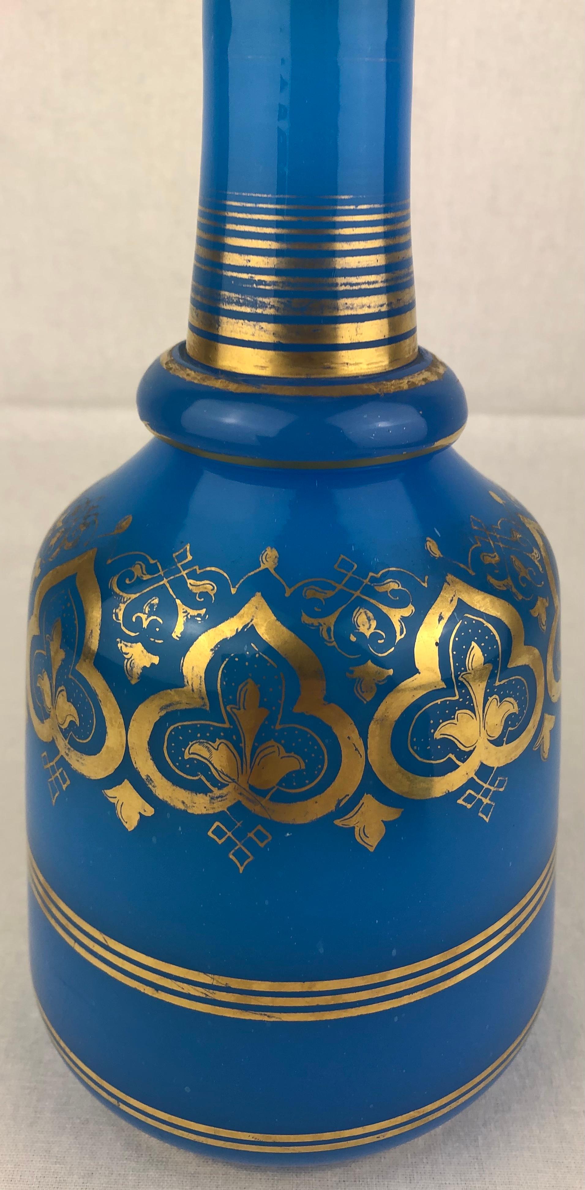 baccarat blue bottle