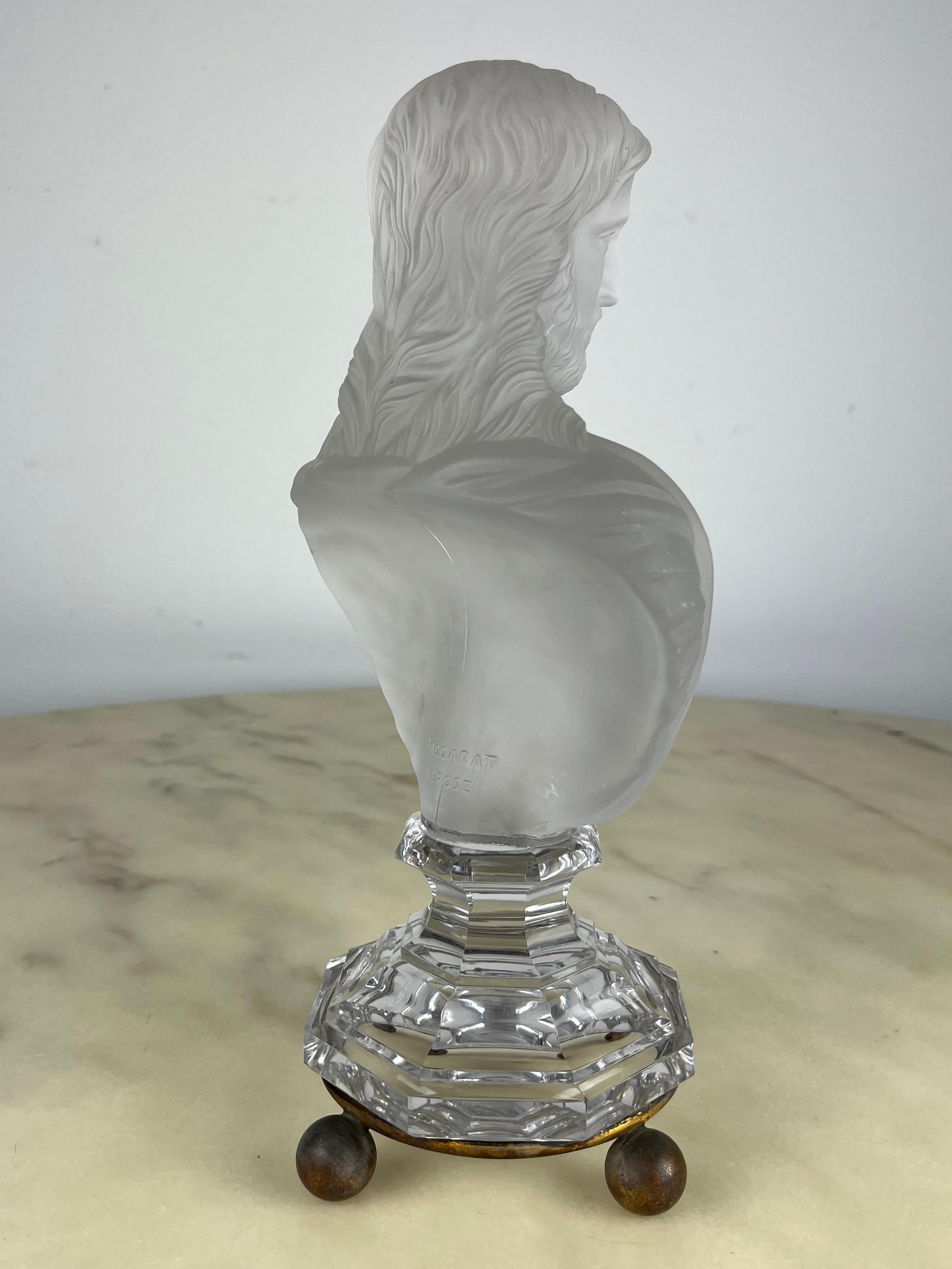 French BACCARAT Bust 