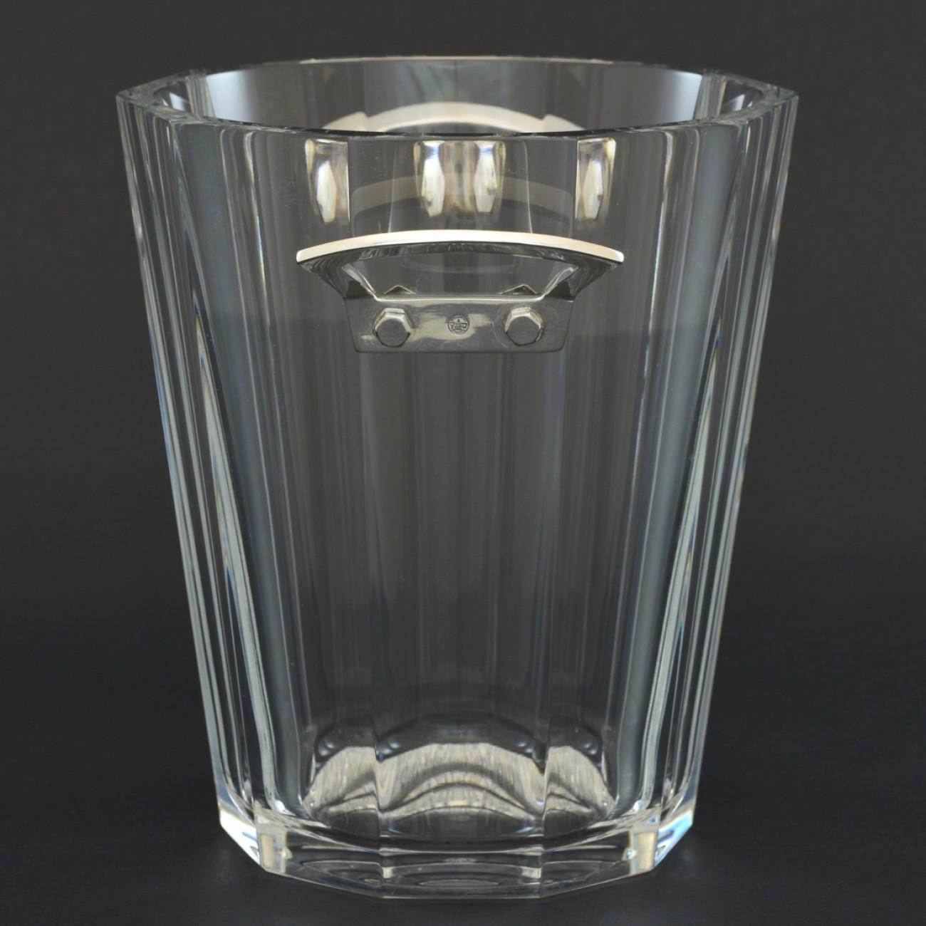 French Baccarat Champagne Ice Bucket or Wine Cooler, circa 1980