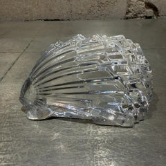 Baccarat Clear Crystal Porcupine Hedgehog Figurine Paper Weight Post-Modern