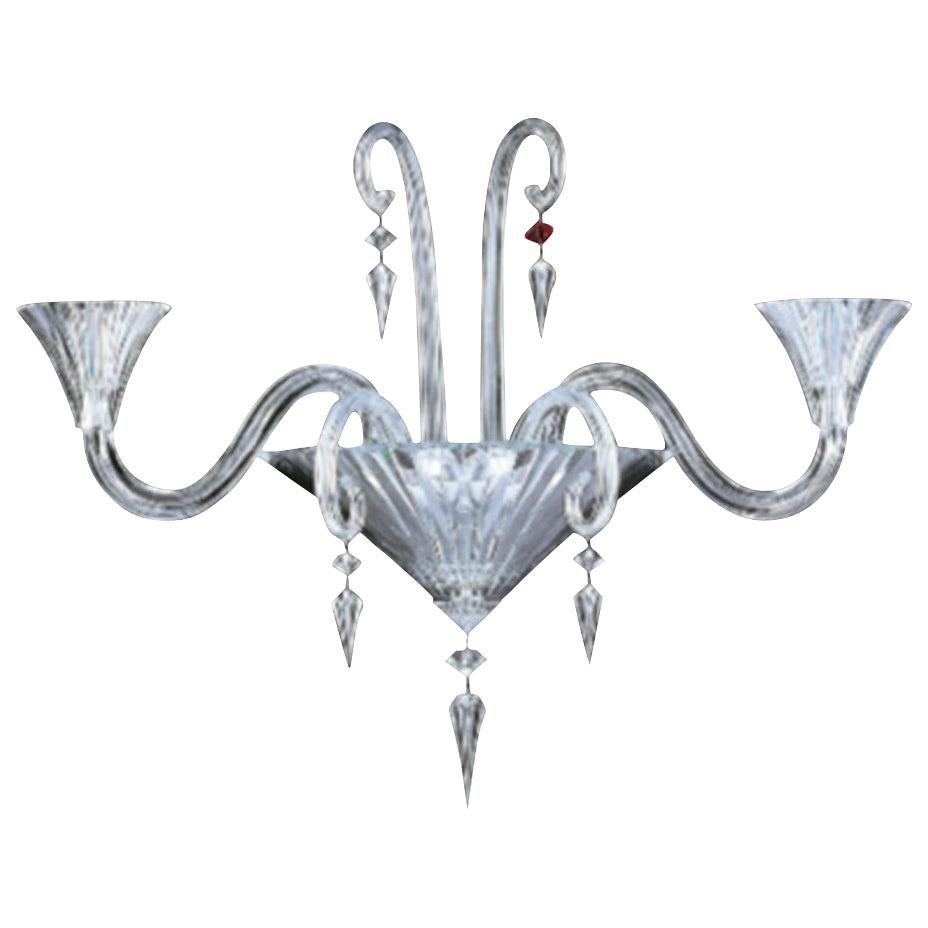 Baccarat Clear Crystal Wall Lights Sconce Mille Nuits