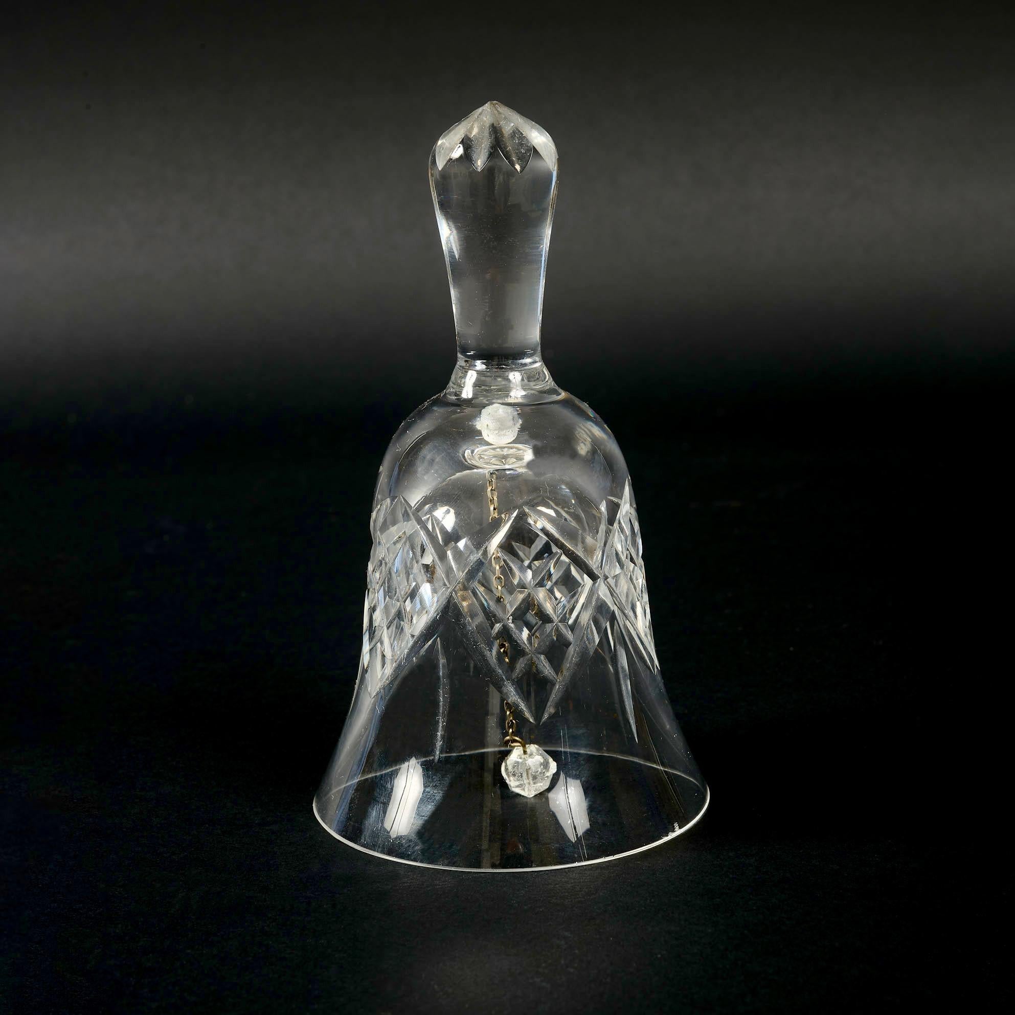 Baccarat Credited Early 20 Century French Crystal Bell For Sale