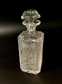 Baccarat Credited Vintage Crystal Bottle