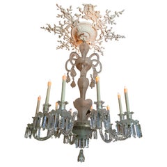 Baccarat Cristallerie De Baccarat Chandelier from the XIX Eme '1870' with 10 Lig