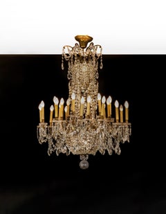 Baccarat Kristall 24 Licht überdimensioniert Kronleuchter