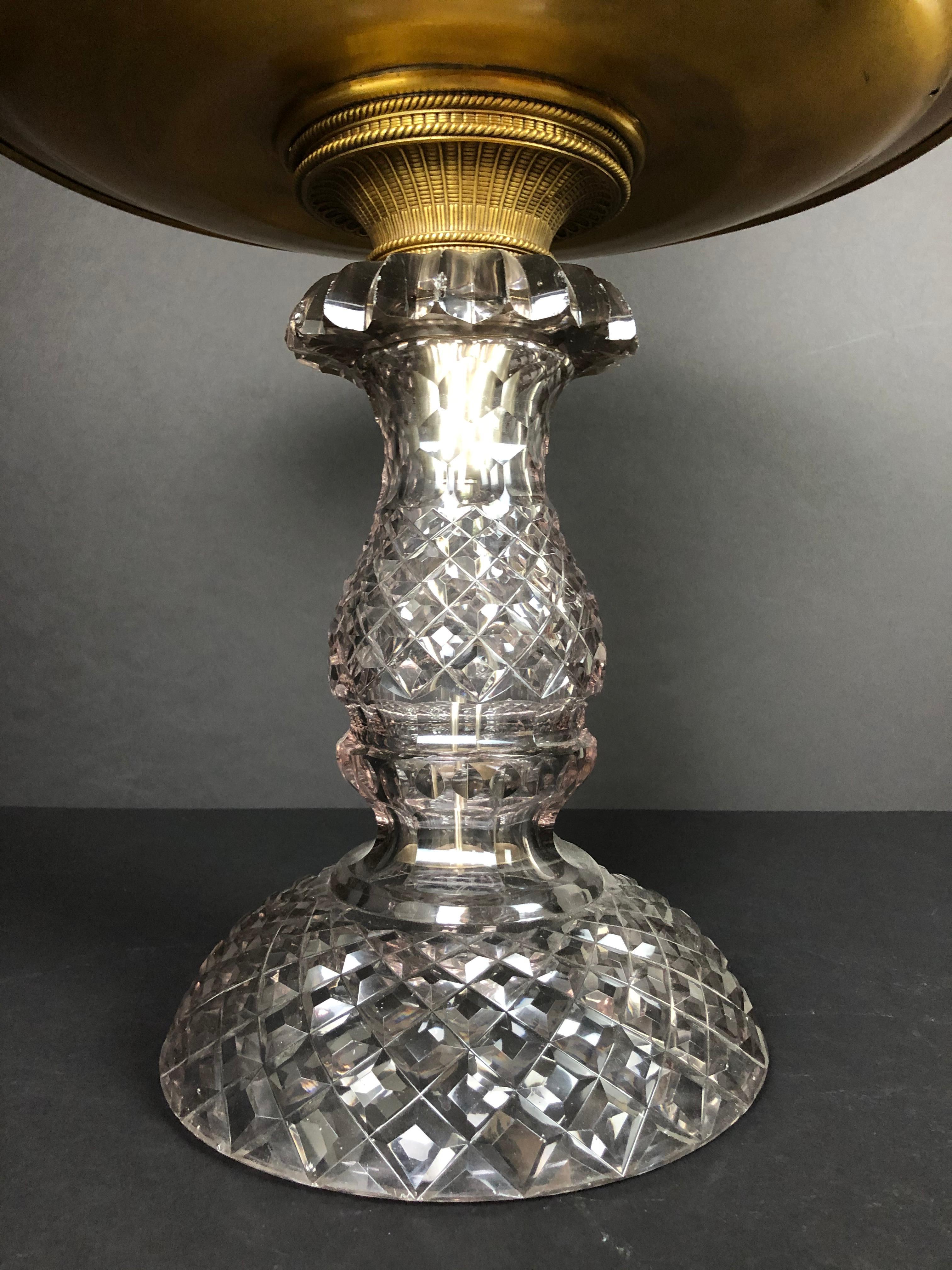 Baccarat Crystal And Gilt Bronze Epergne Centerpiece For Sale 3