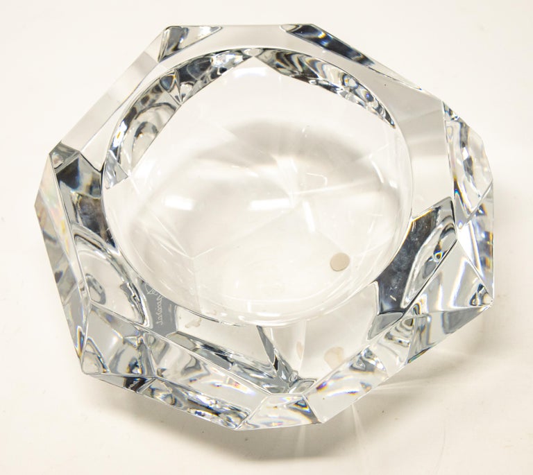 Baccarat Crystal Ashtray at 1stDibs