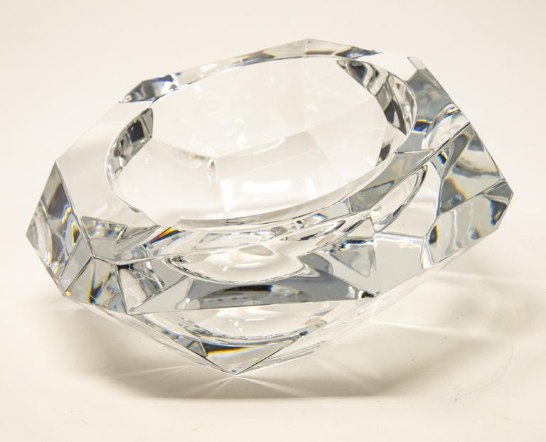 Baccarat Crystal Ashtray at 1stDibs