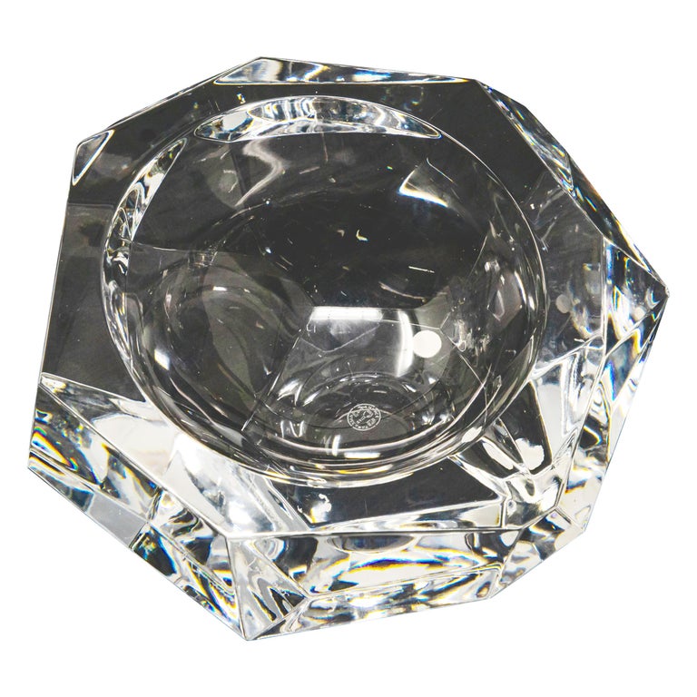 Baccarat Crystal Ashtray For Sale at 1stdibs