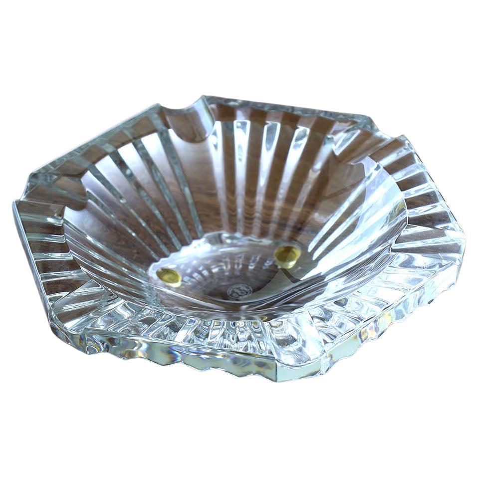 Baccarat Crystal Ashtray