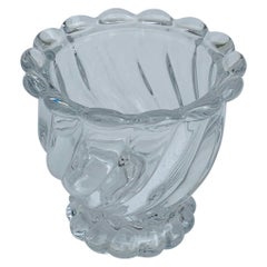 Baccarat Crystal Bambous Tors Swirl Depose