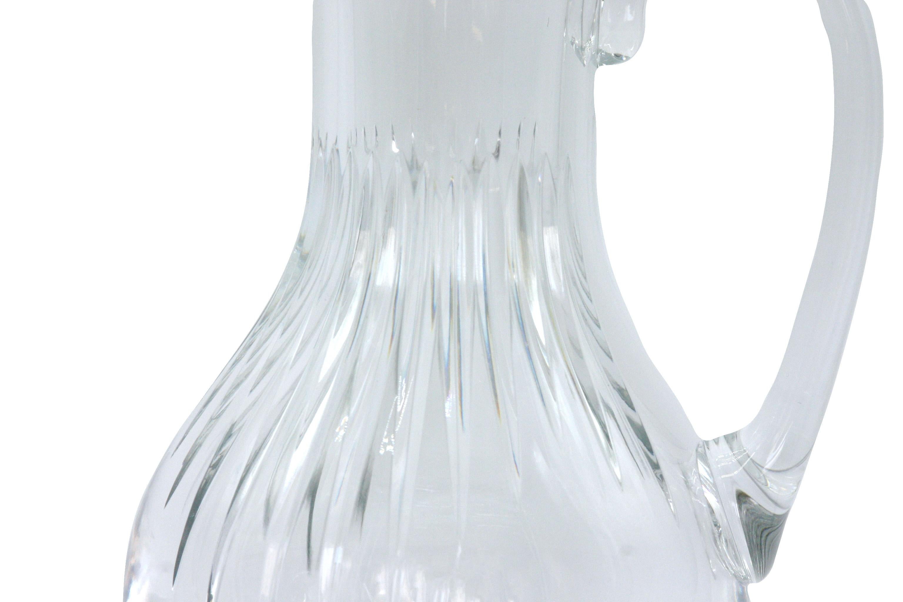 Baccarat Crystal Barware / Tableware Pitcher For Sale 2