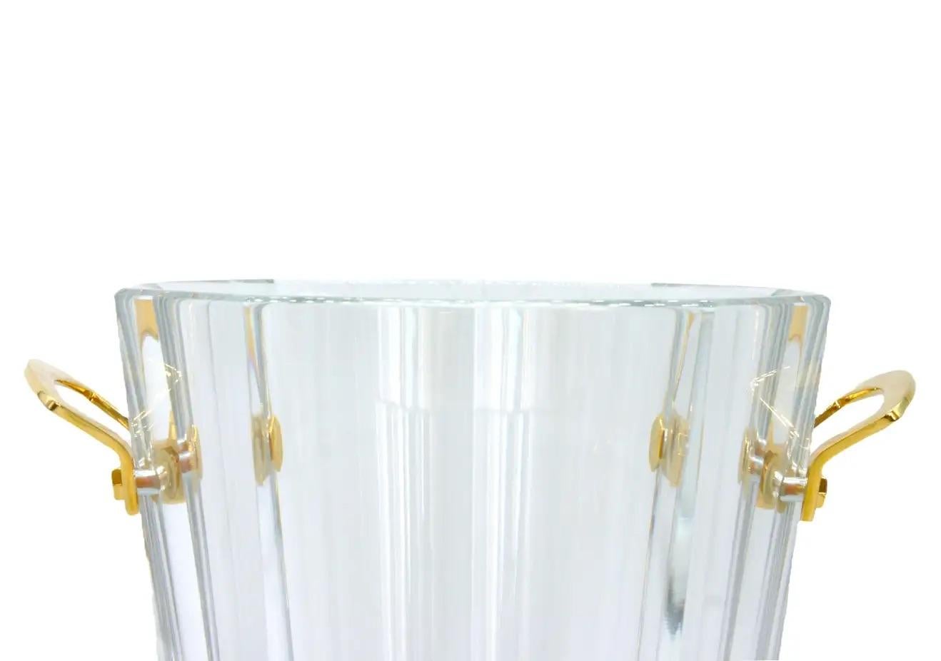 Baccarat Crystal Barware / Tableware Wine Cooler For Sale 1