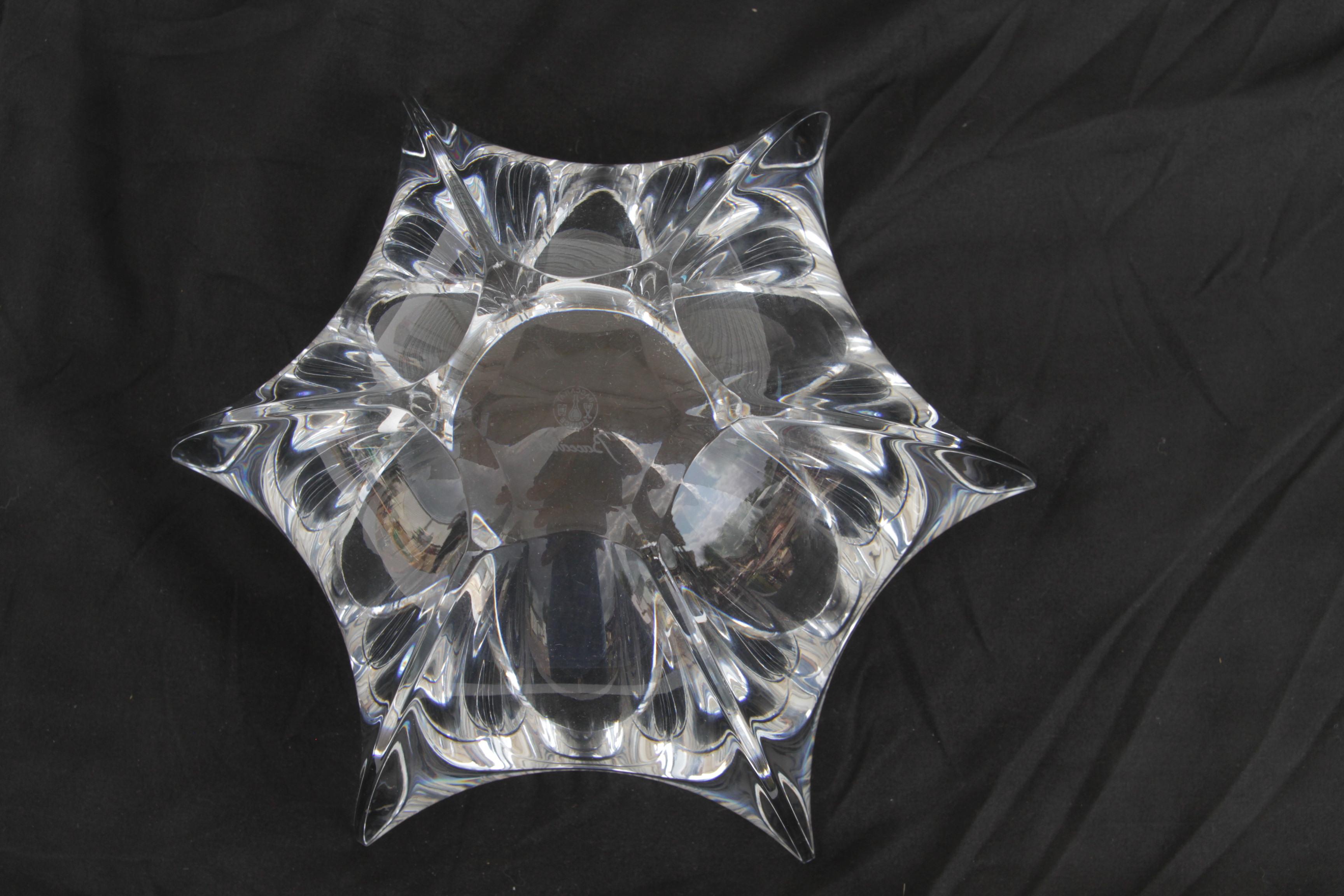 Baccarat-Kristallschale im Angebot 4