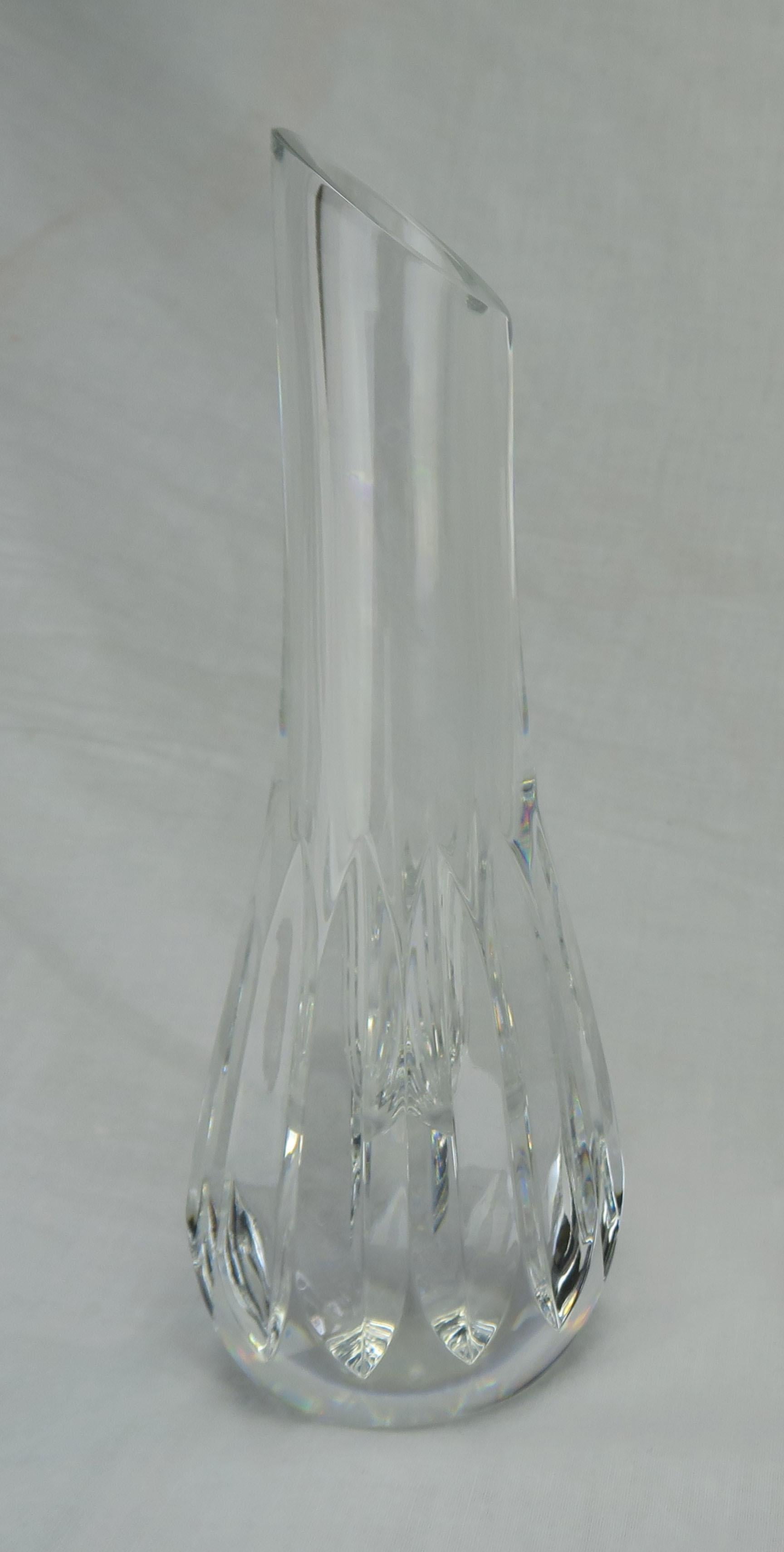 baccarat bud vase