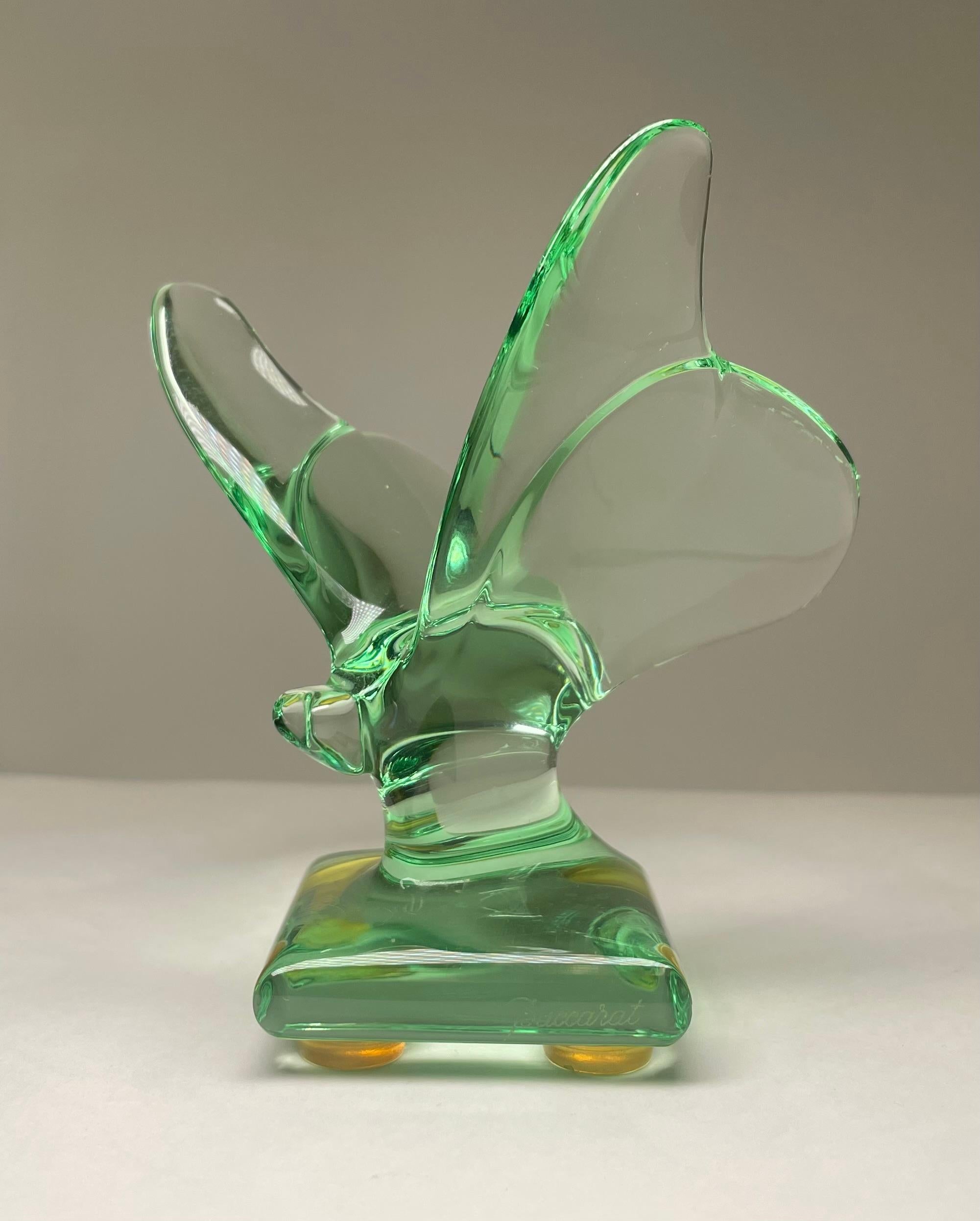 Escultura/Figurilla Mariposa de Cristal Baccarat 6