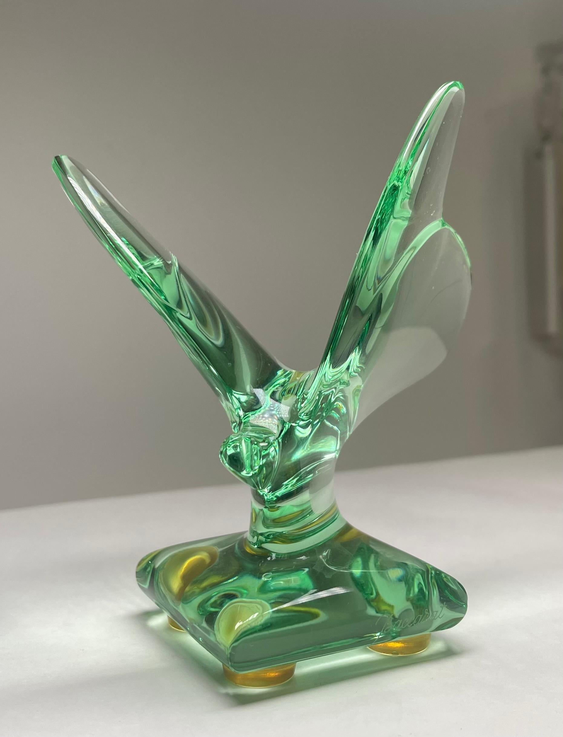 Escultura/Figurilla Mariposa de Cristal Baccarat 8