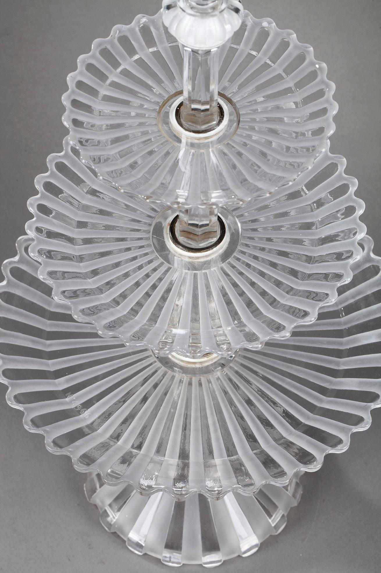 Baccarat Crystal Centerpiece, Late 19th Century Period 8