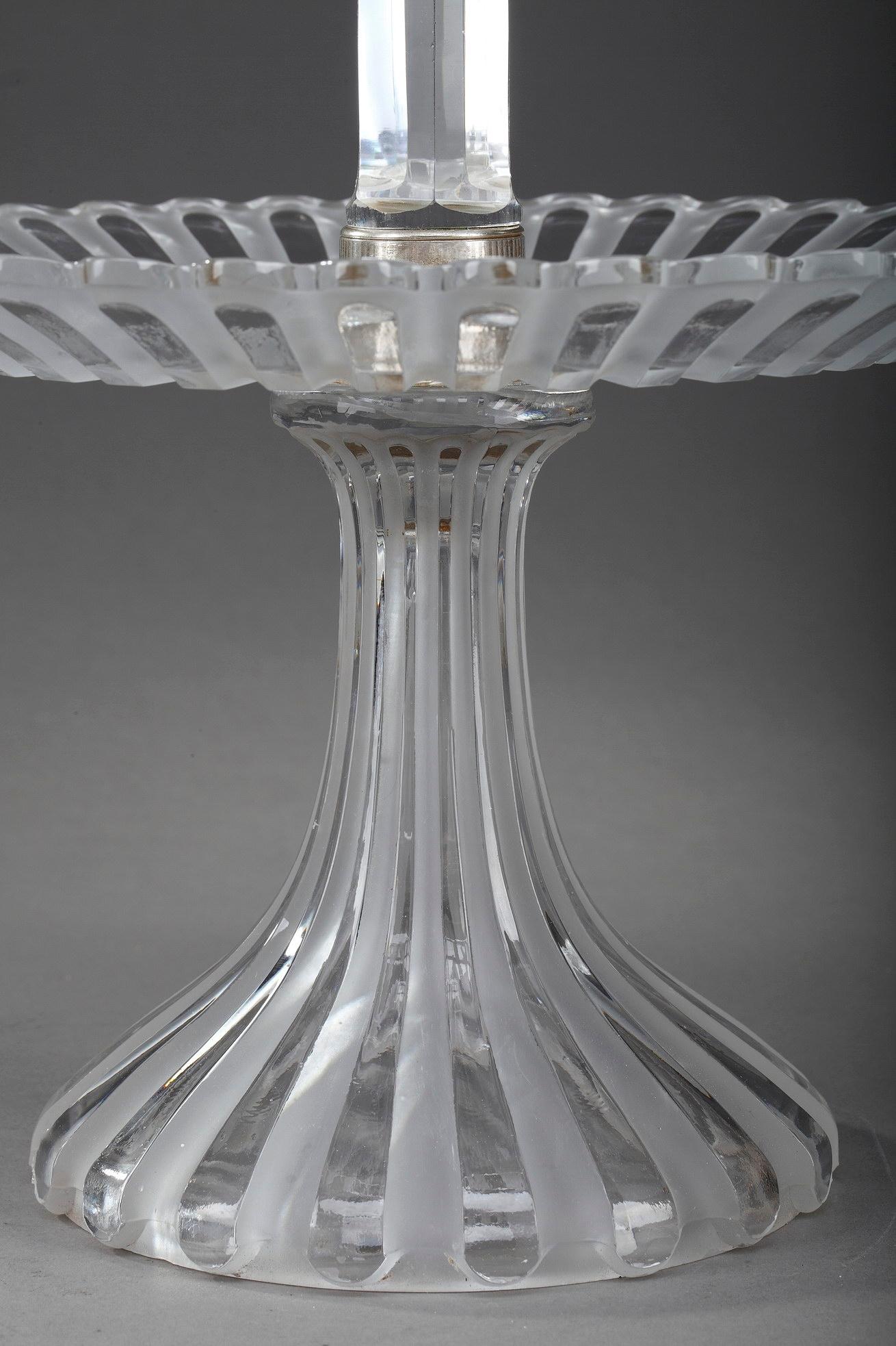 Baccarat Crystal Centerpiece, Late 19th Century Period 11